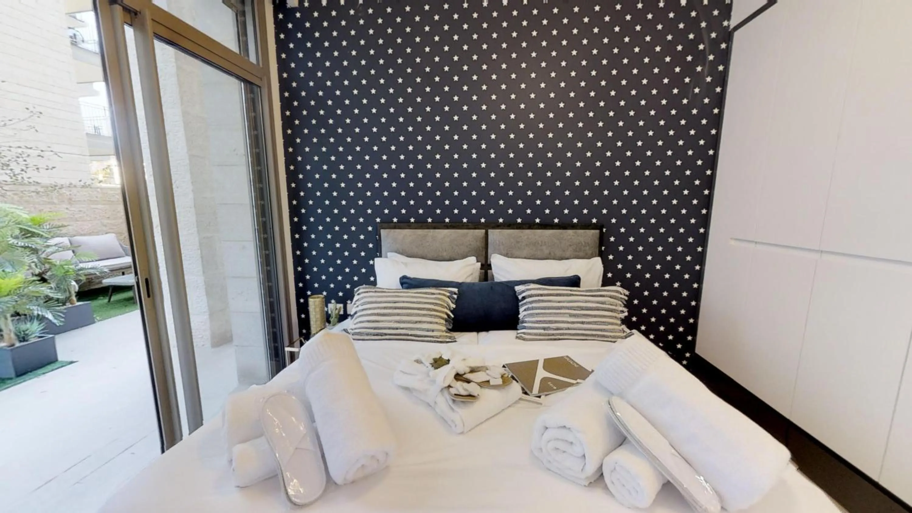 Bed in Haneviim Court Luxury by Rental Israel