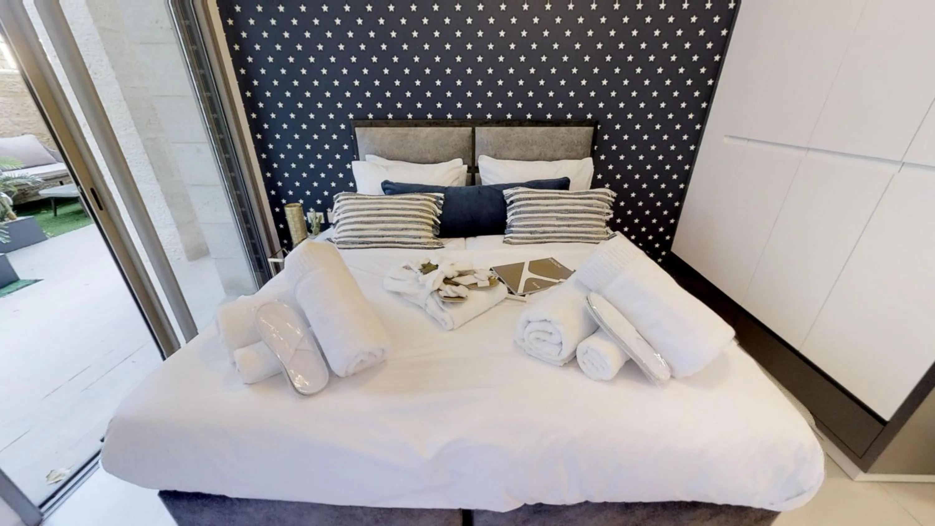 Bed in Haneviim Court Luxury by Rental Israel