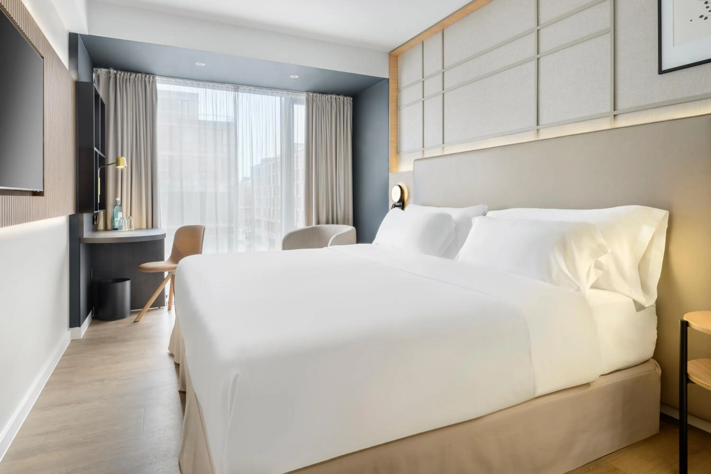 Bed in Barceló Dresden Newa