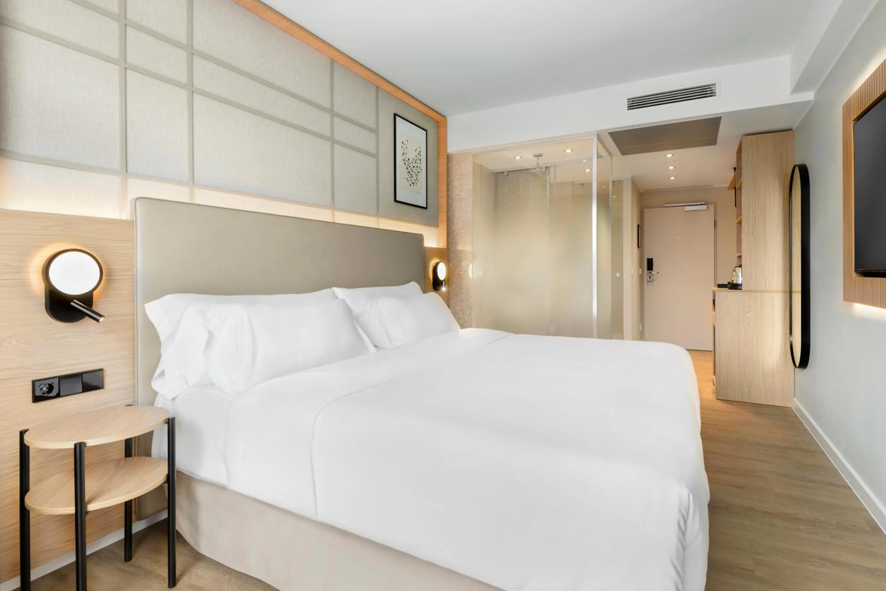 Bed in Barceló Dresden Newa