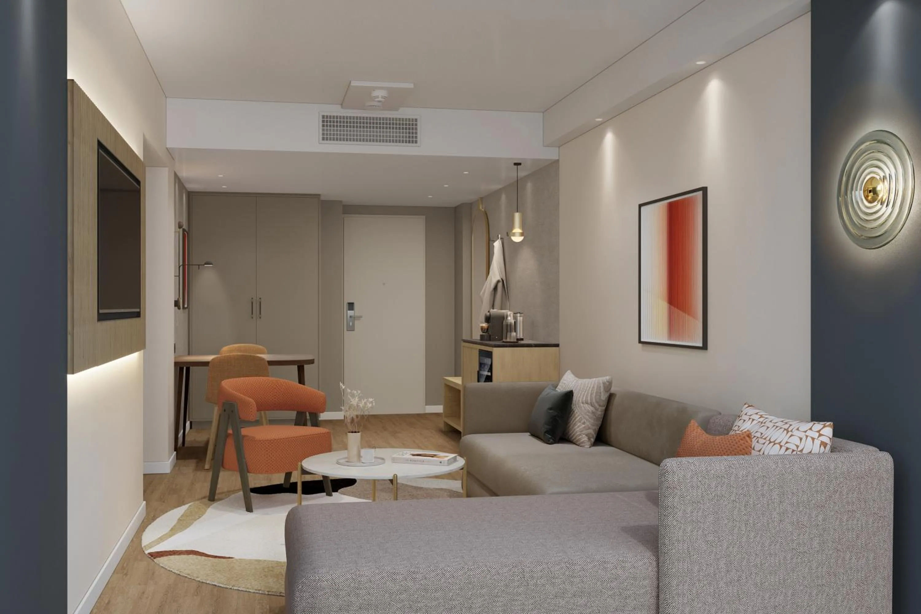 Living room in Barceló Dresden Newa