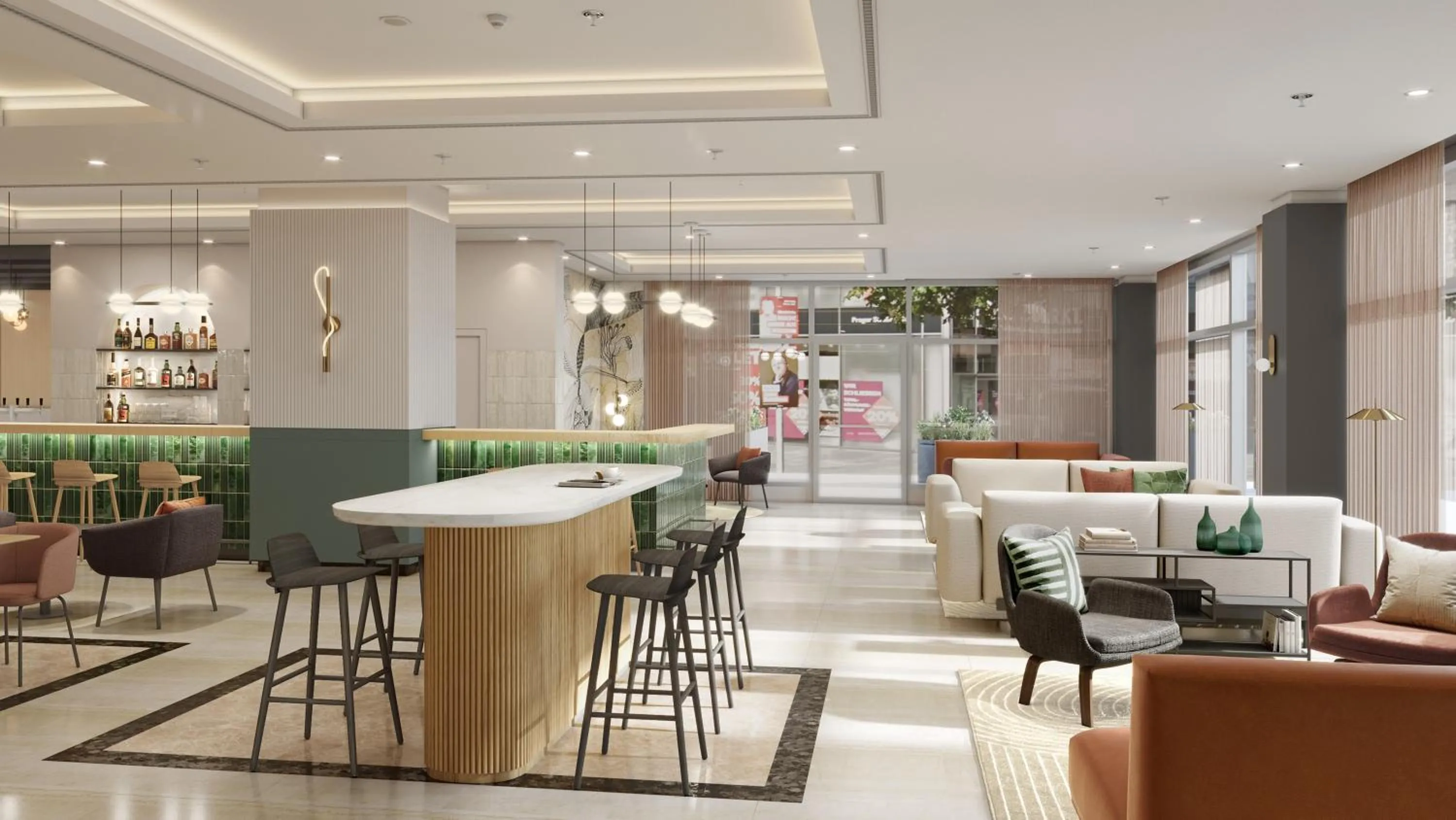 Lounge or bar in Barceló Dresden Newa