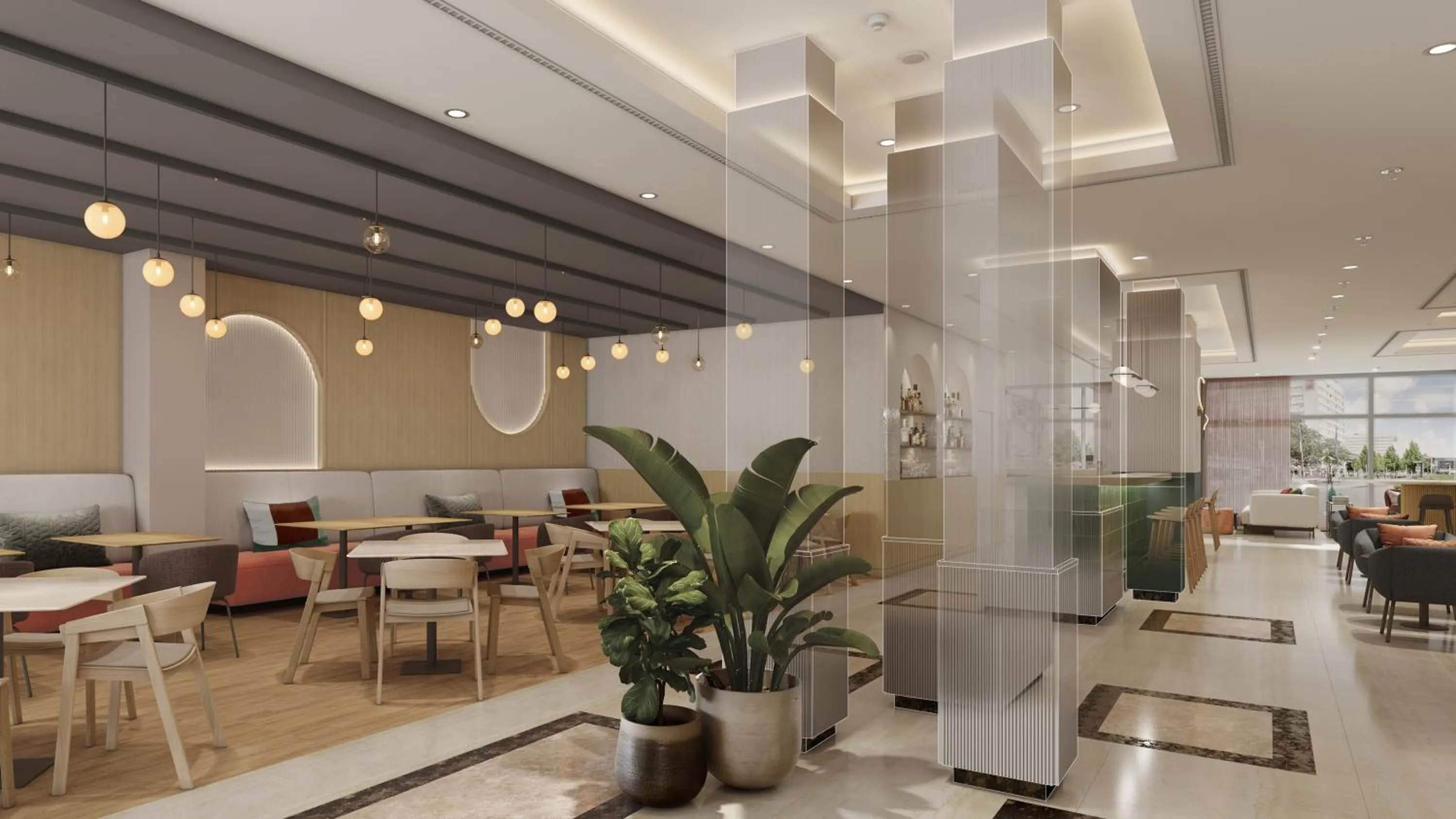 Restaurant/places to eat in Barceló Dresden Newa