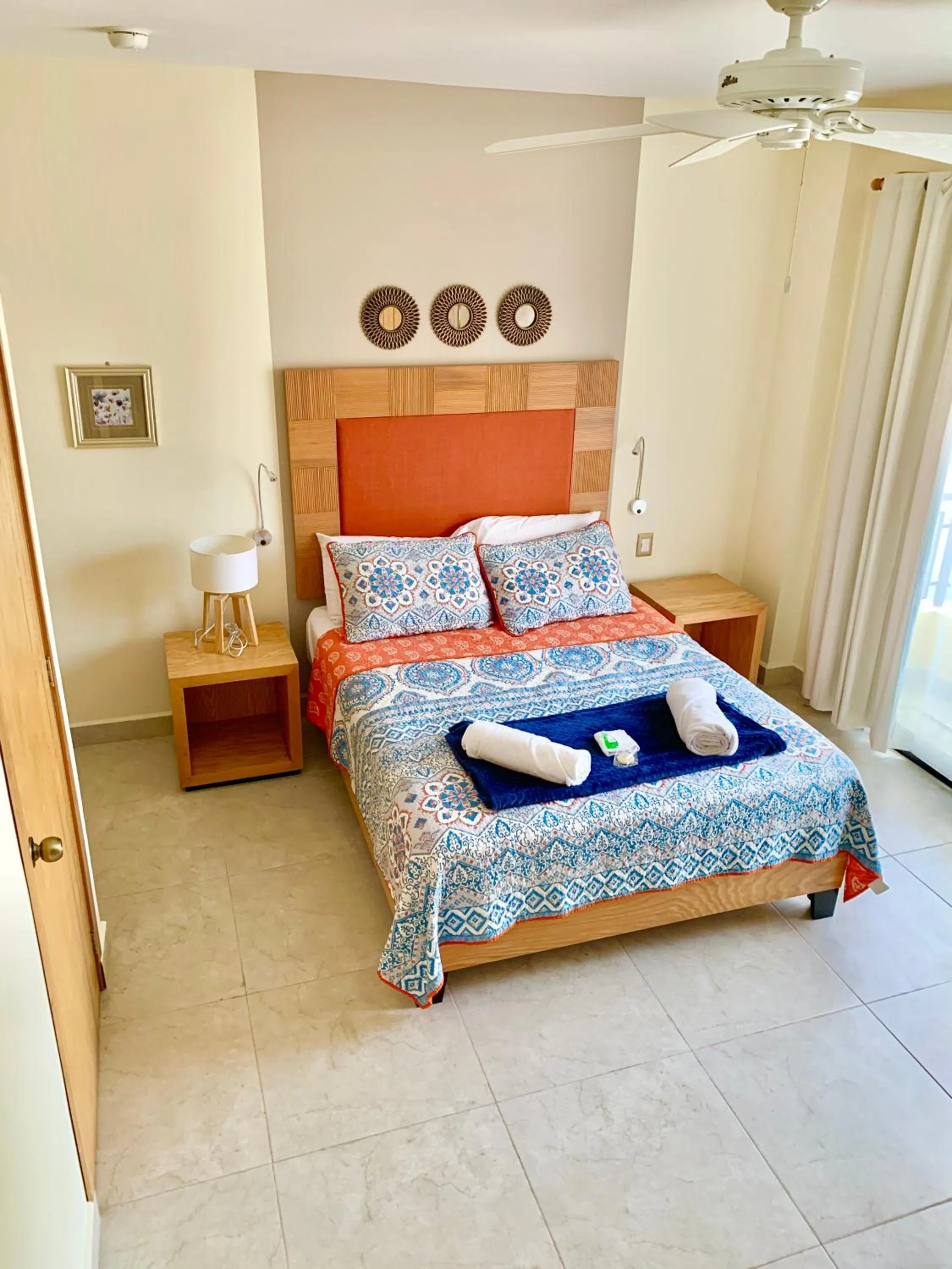 Bed in La Casa de los Alcatraces