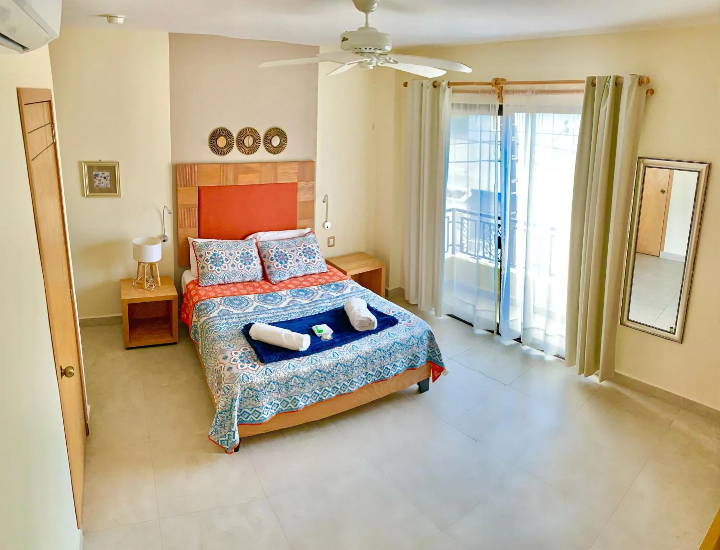 Bed in La Casa de los Alcatraces