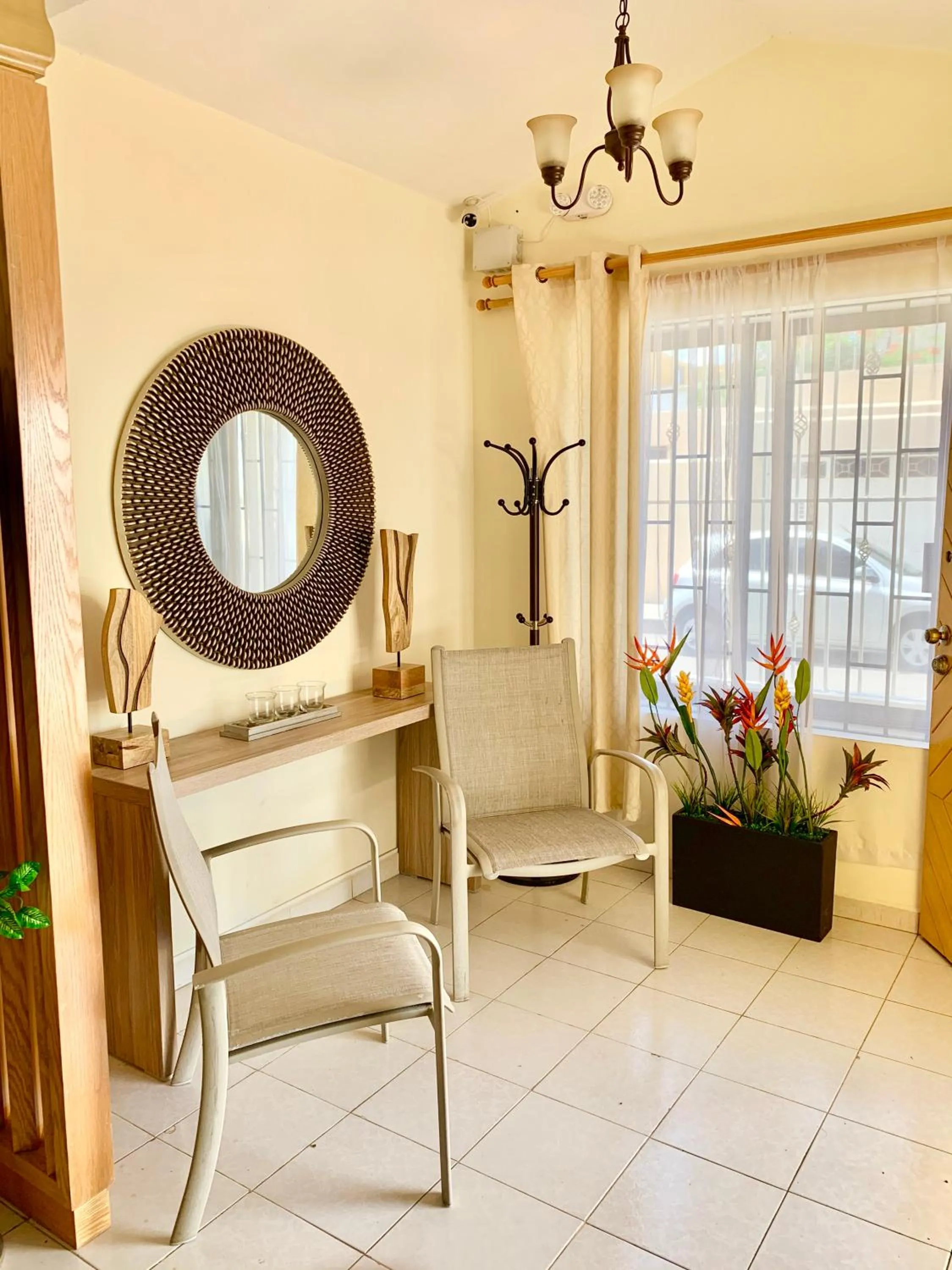 Living room in La Casa de los Alcatraces