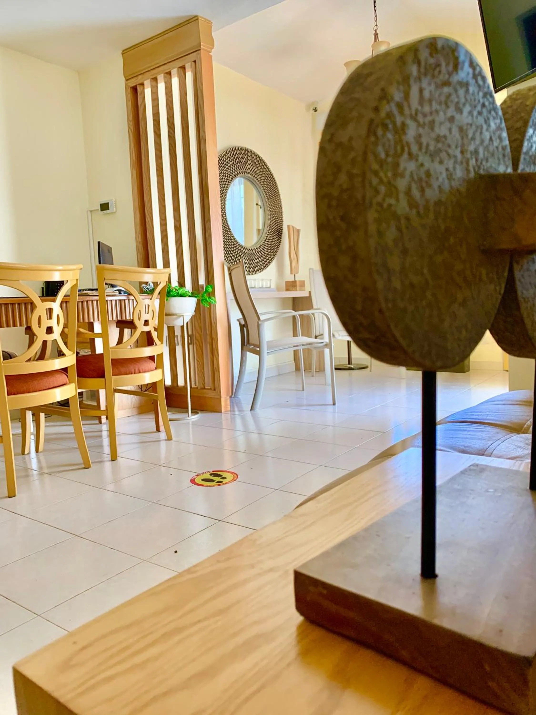 Living room in La Casa de los Alcatraces