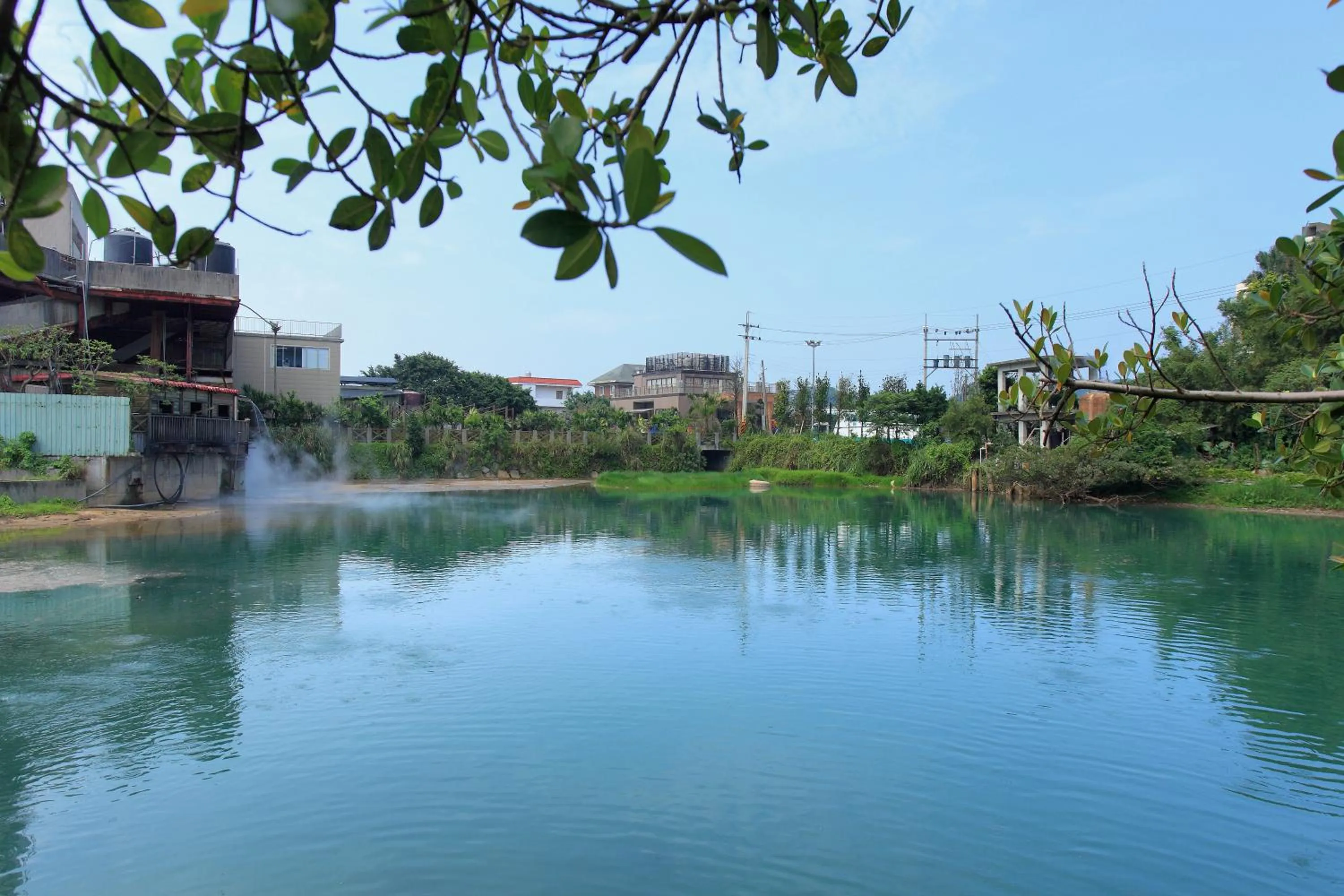 Swimming pool in Jin Yong Quan Spa Hotspring Resort