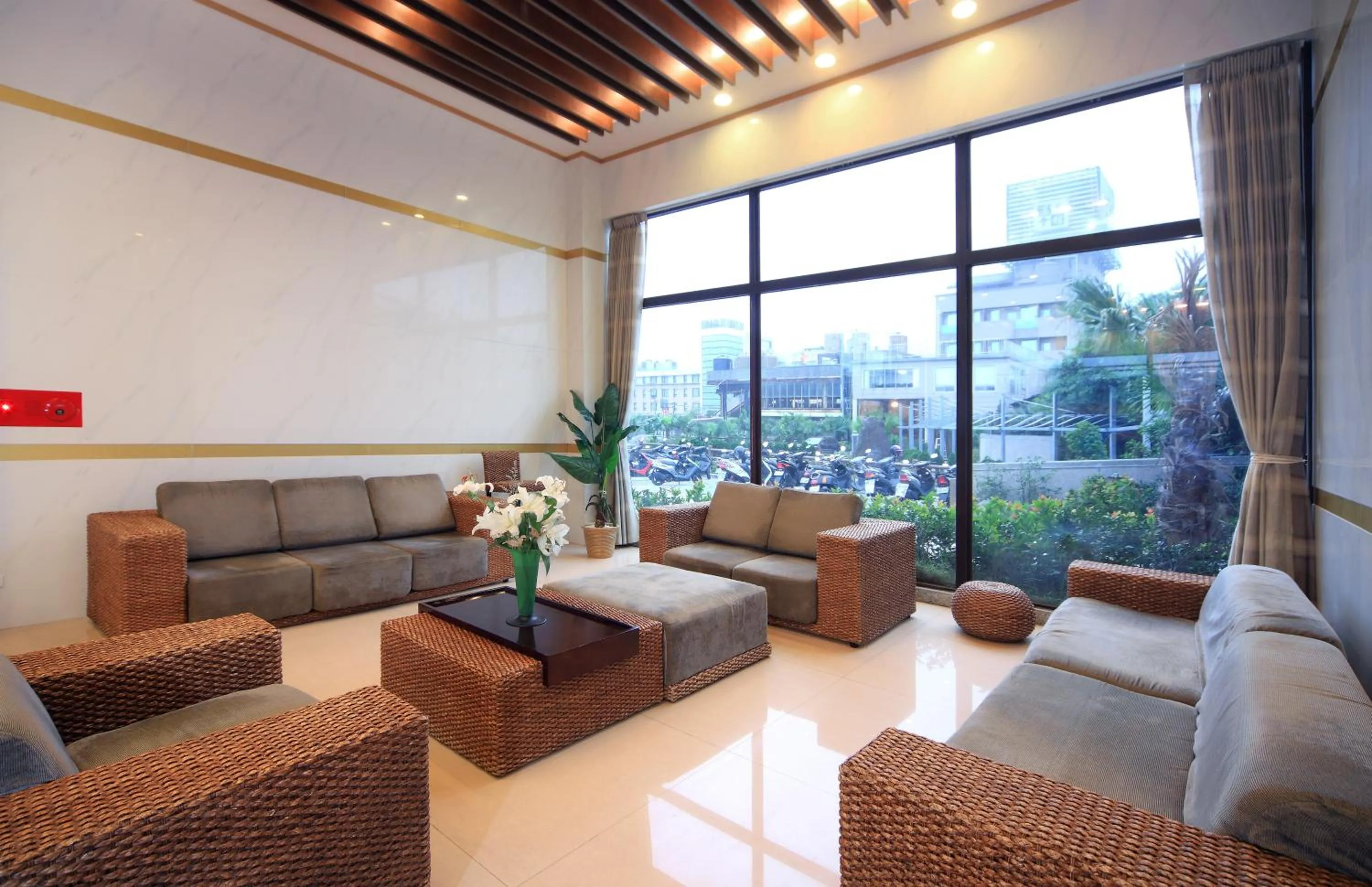 Lobby or reception in Jin Yong Quan Spa Hotspring Resort
