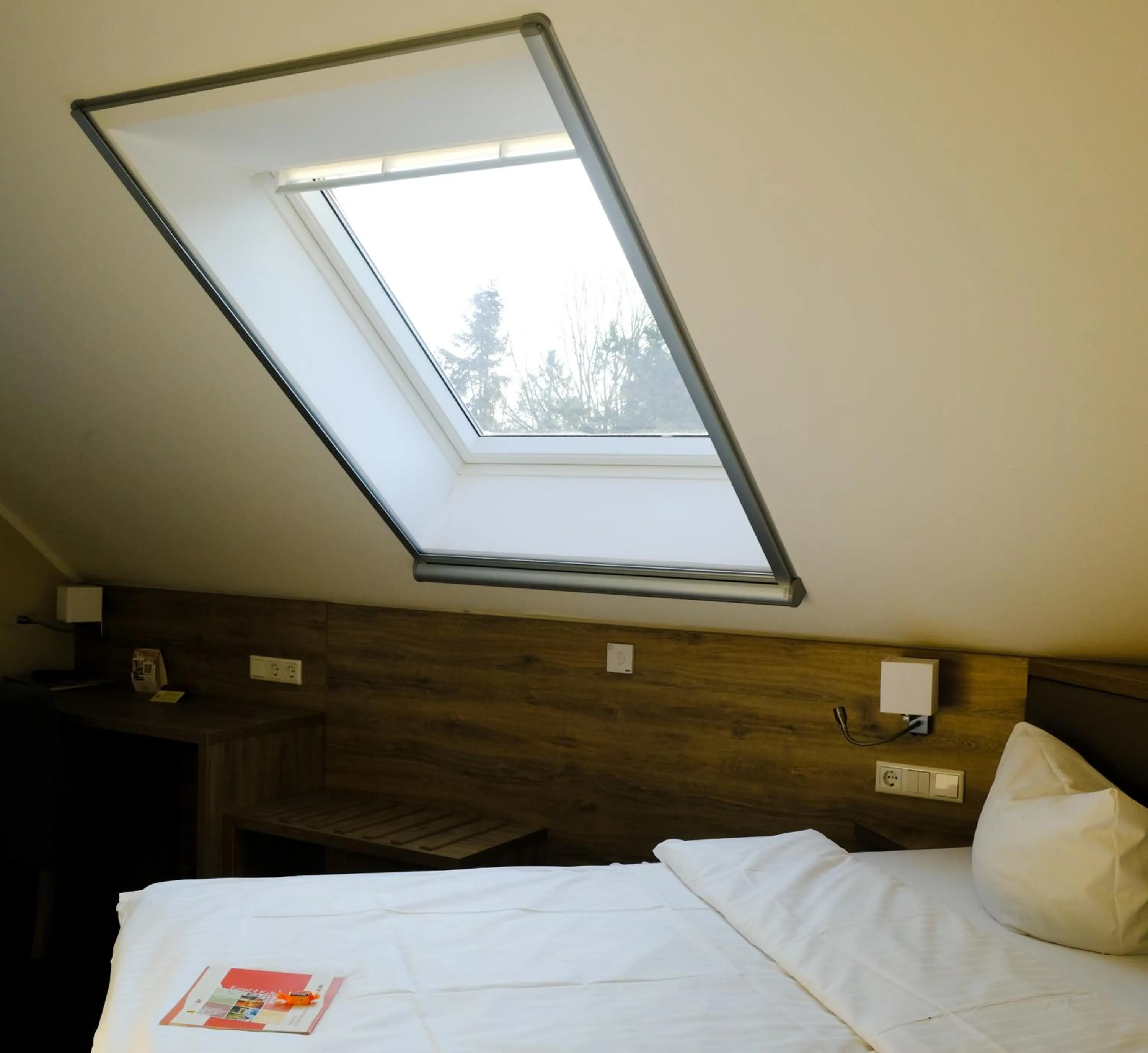 Bed in Hotel Saltenhof