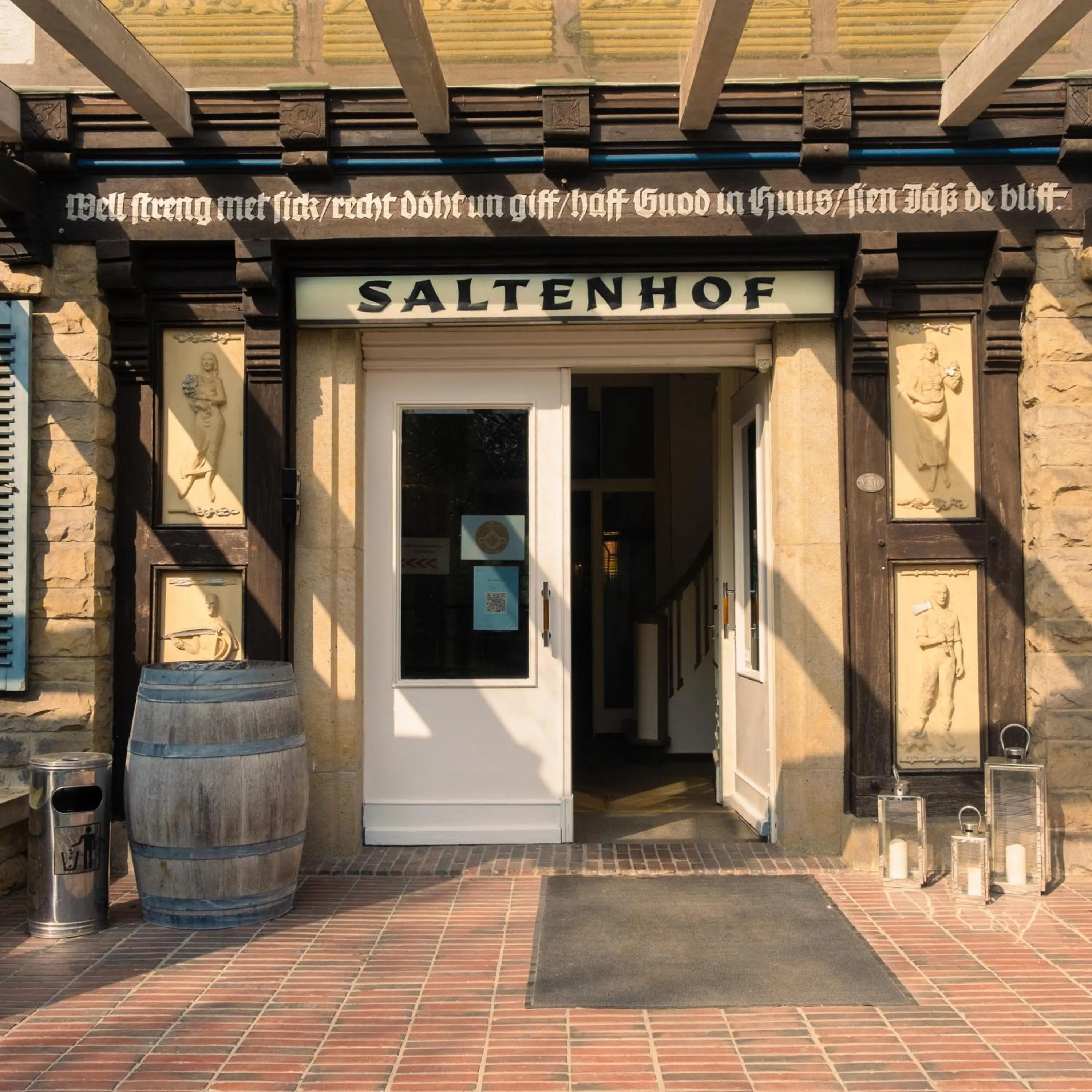 Facade/entrance in Hotel Saltenhof