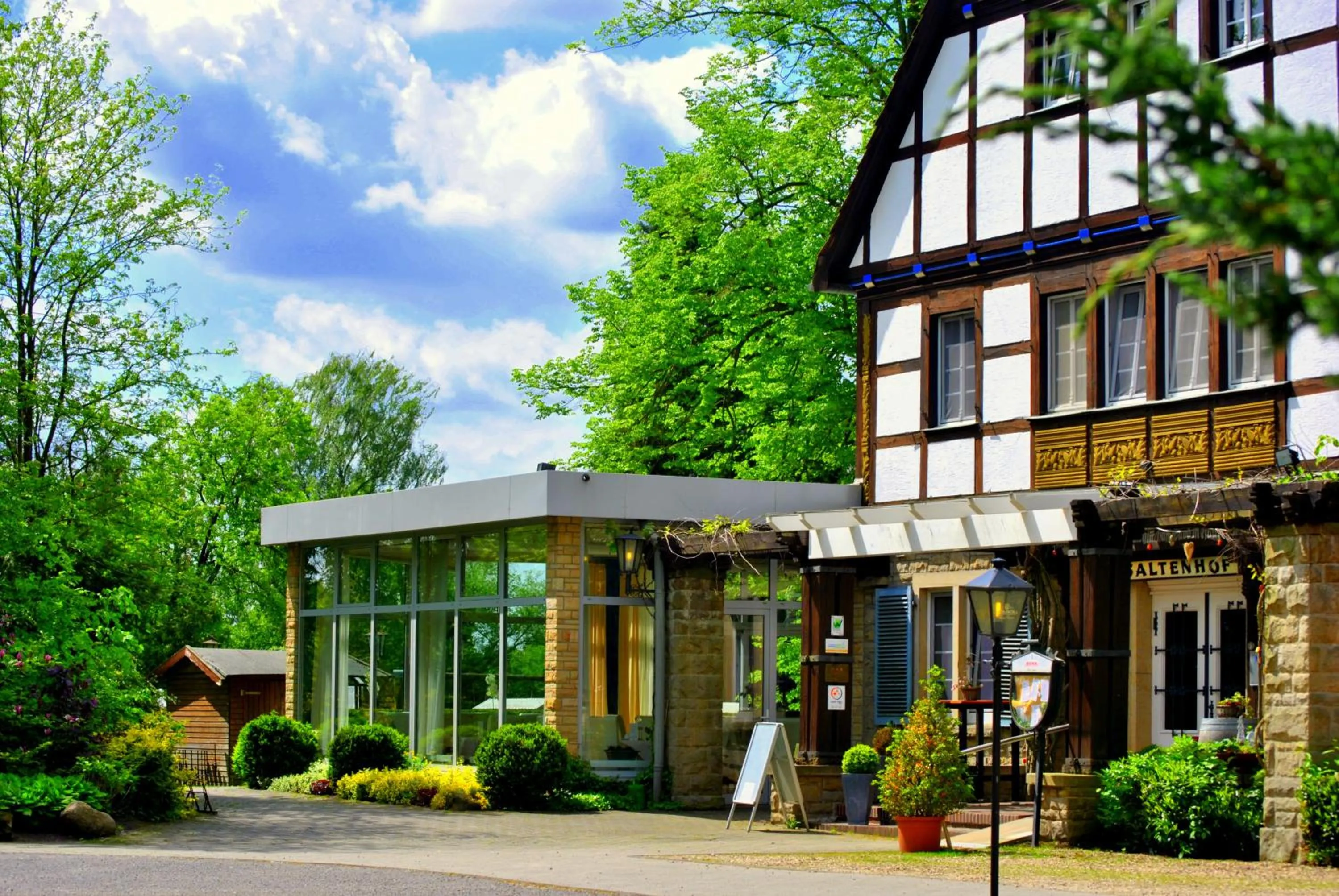 Property building in Hotel Saltenhof