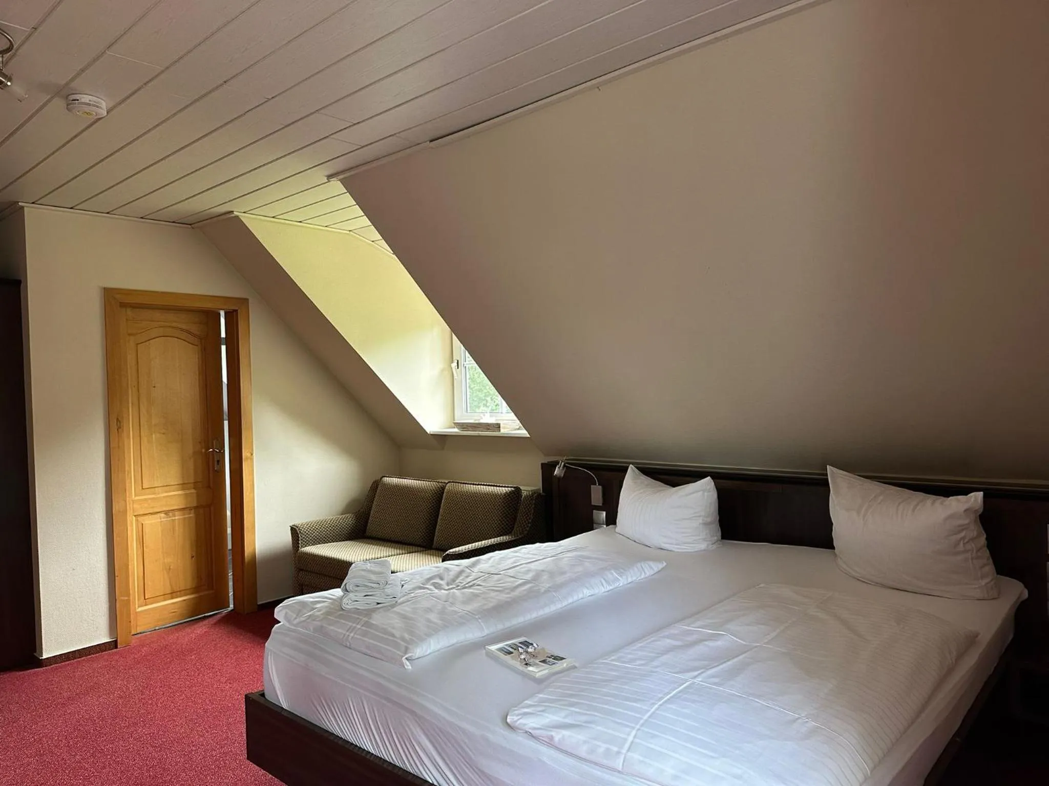 Bed in Hotel Saltenhof