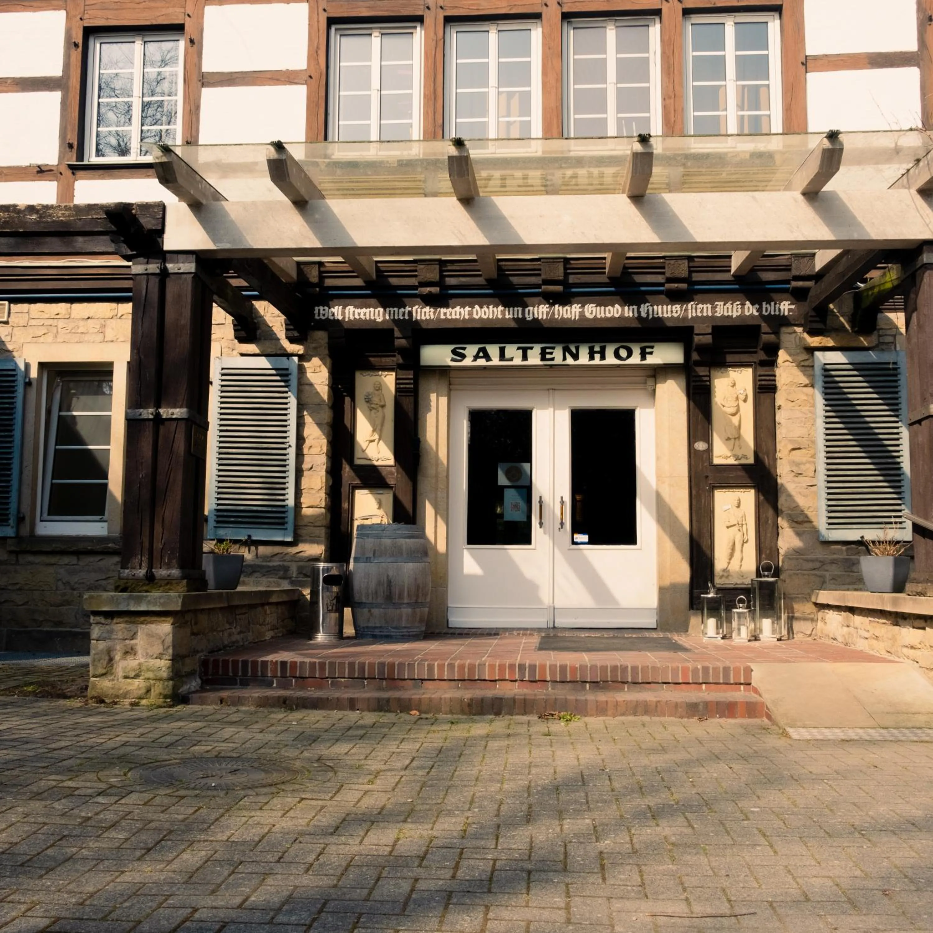 Facade/entrance in Hotel Saltenhof