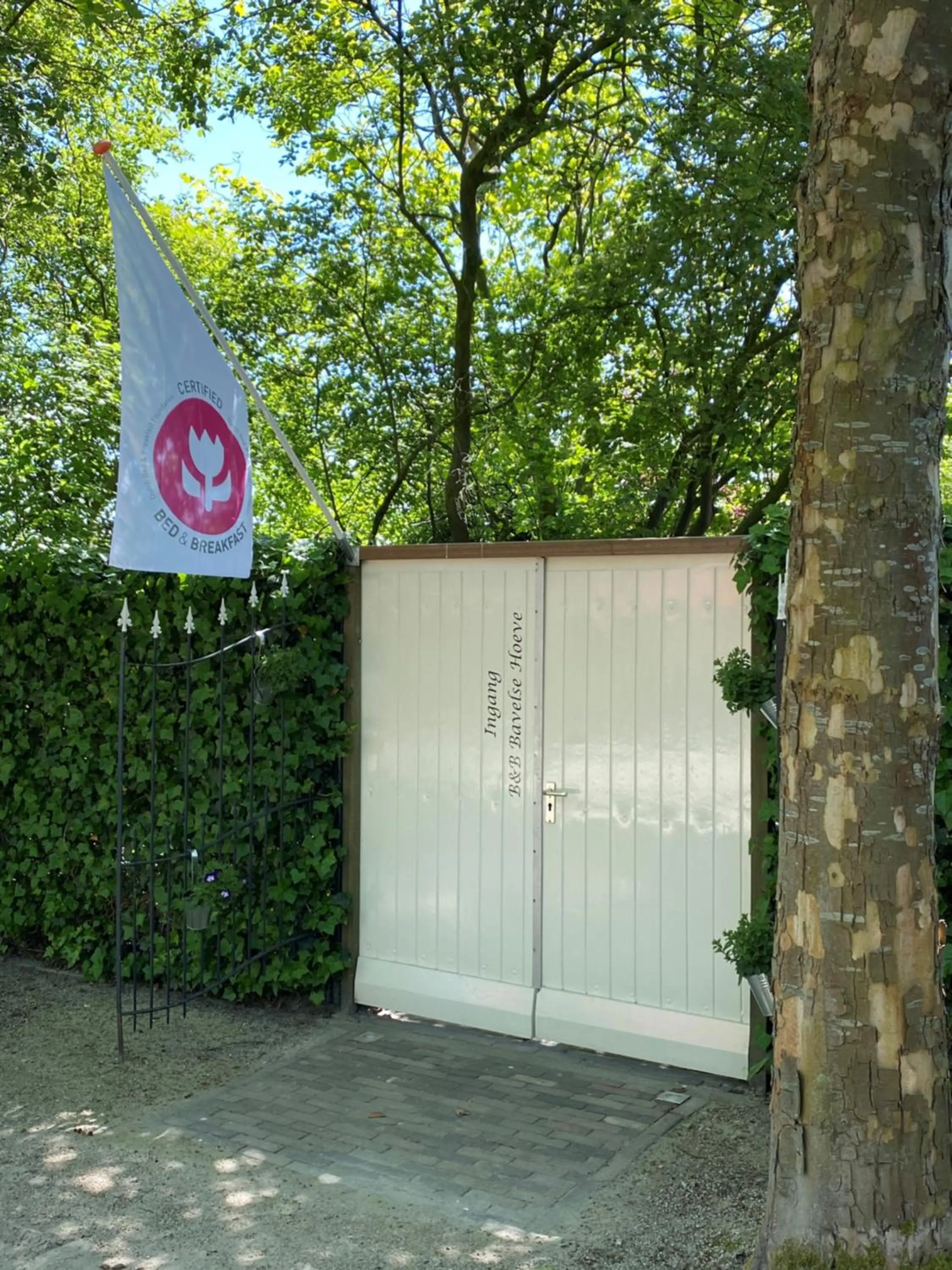 Facade/entrance in B&B Bavelse Hoeve