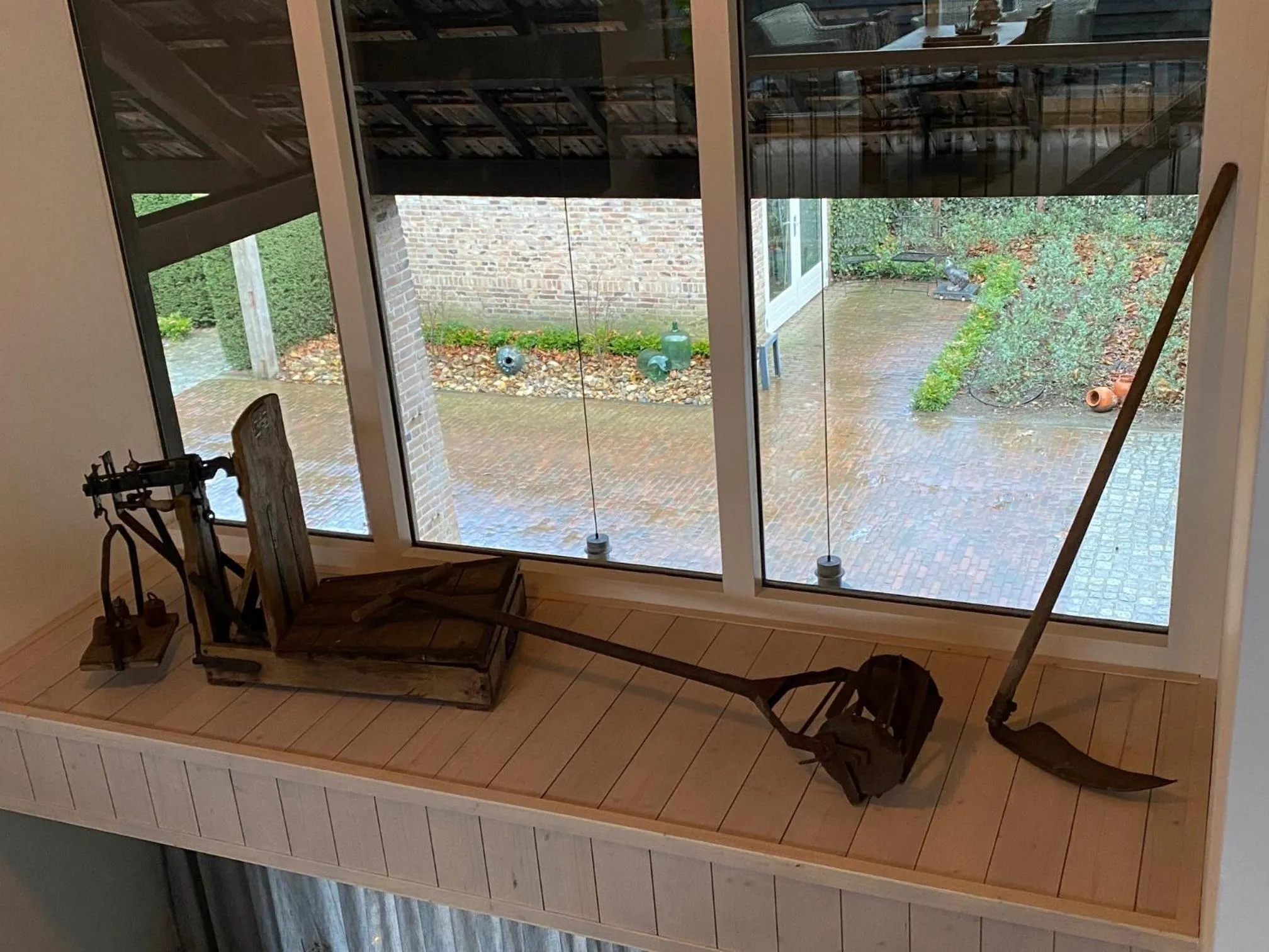 Garden view in B&B Bavelse Hoeve