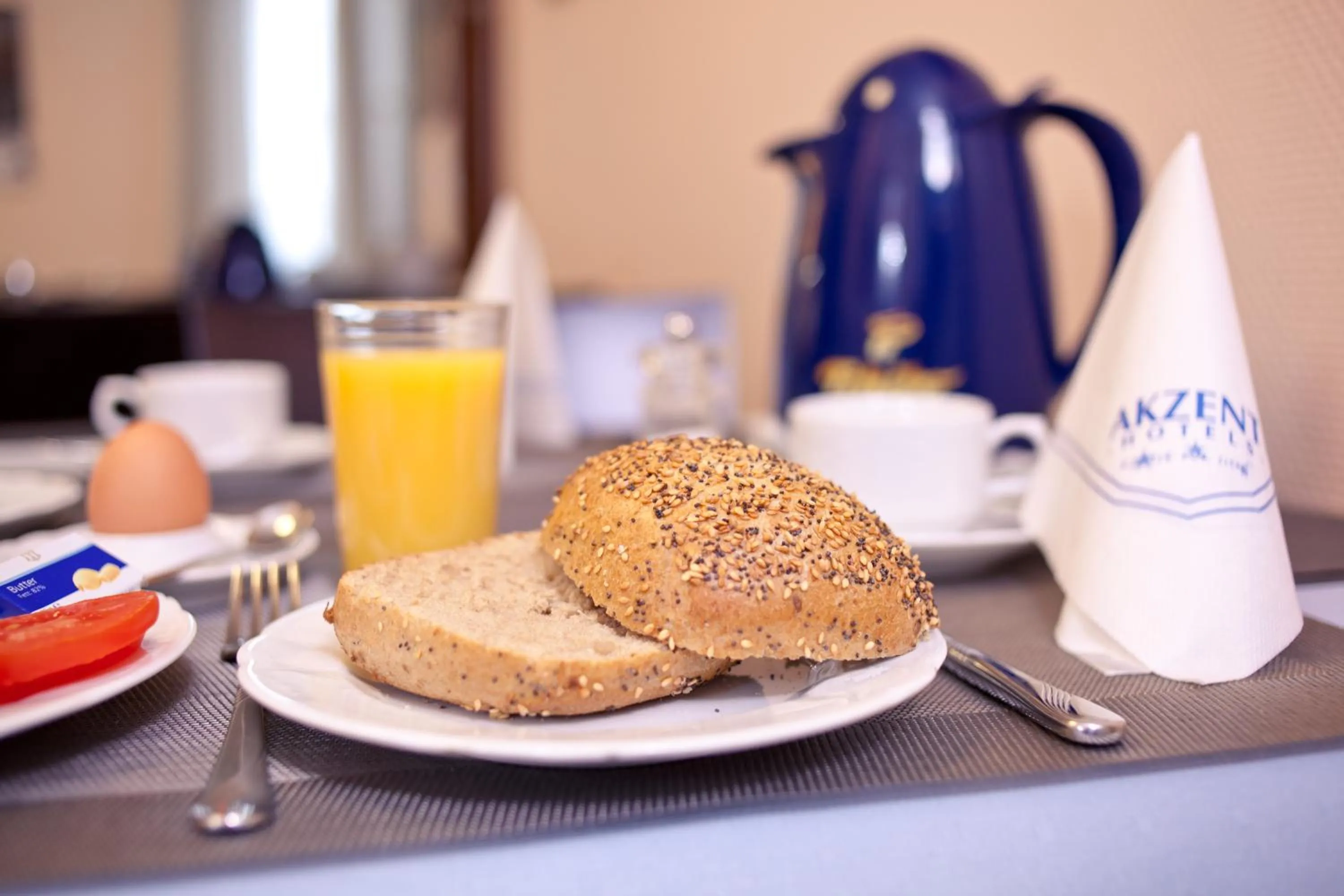 Restaurant/places to eat in Akzent Hotel Torgauer Hof