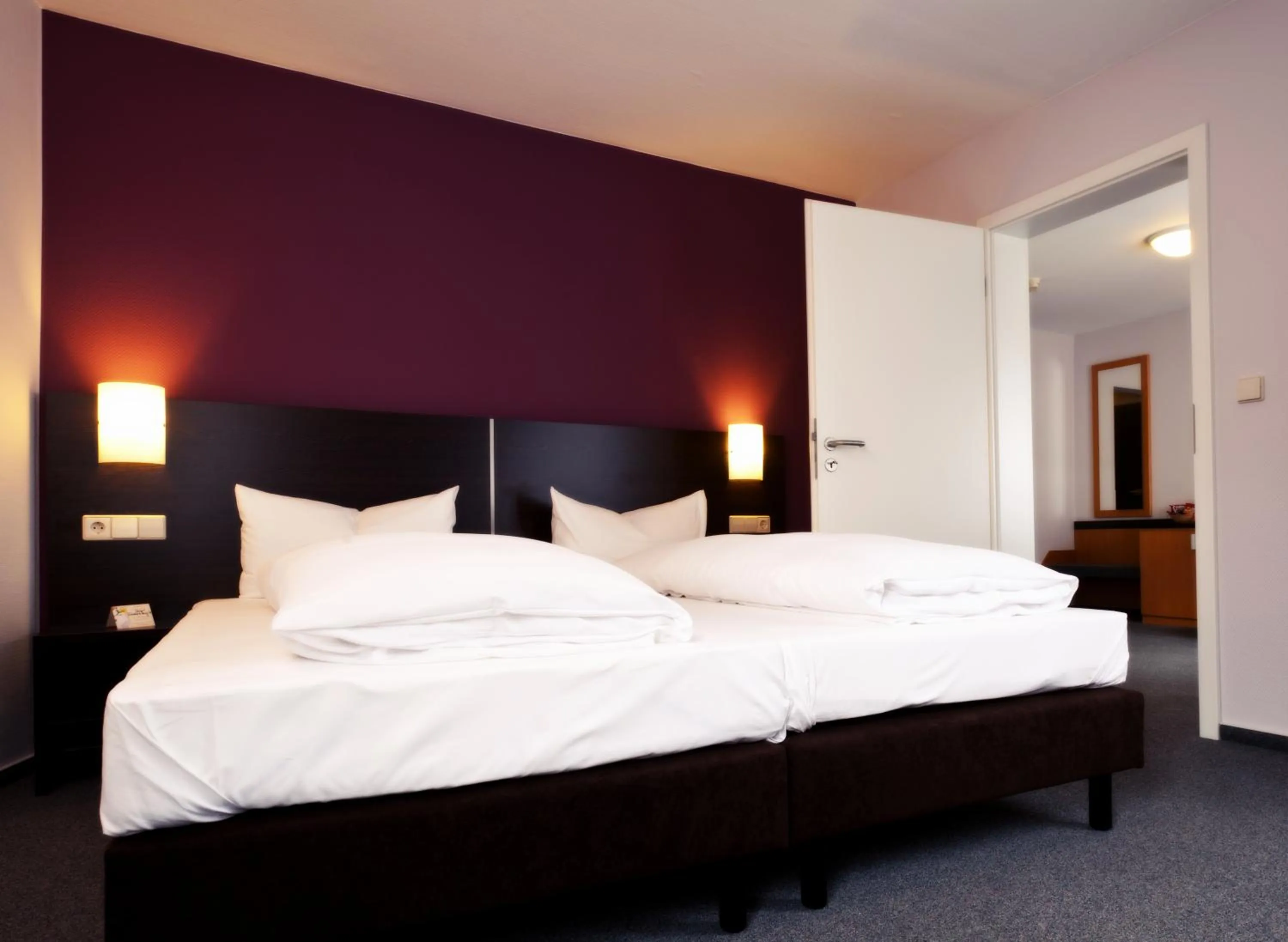 Decorative detail, Bed in Akzent Hotel Torgauer Hof