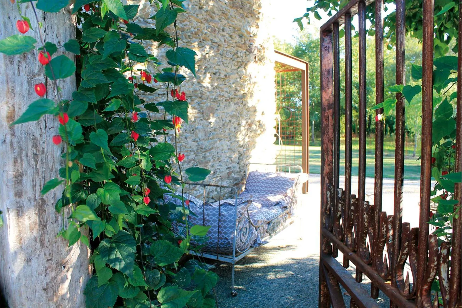 Garden in Le Chêne creux