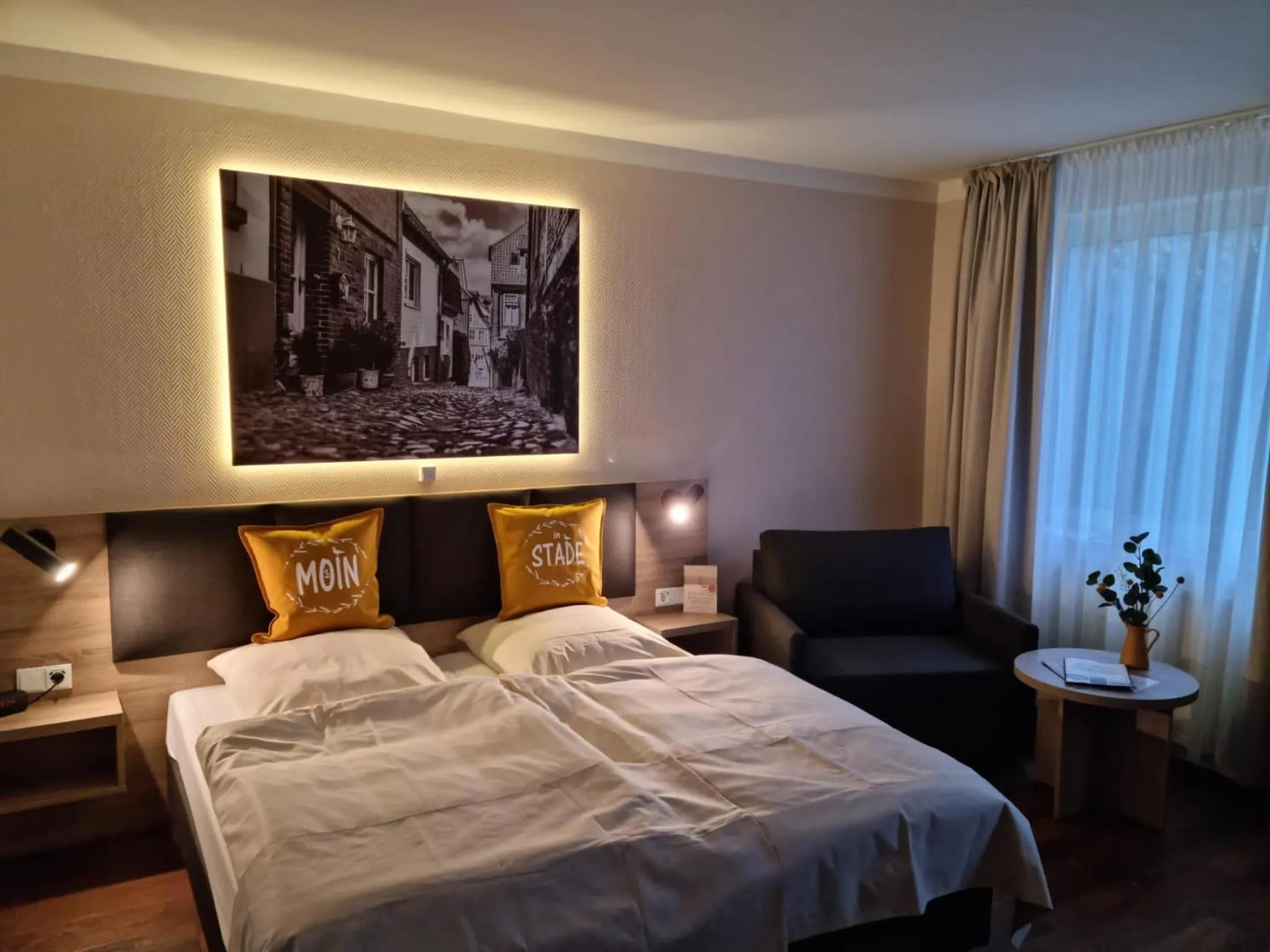 Bed in Kiek In Hotel Zur Einkehr