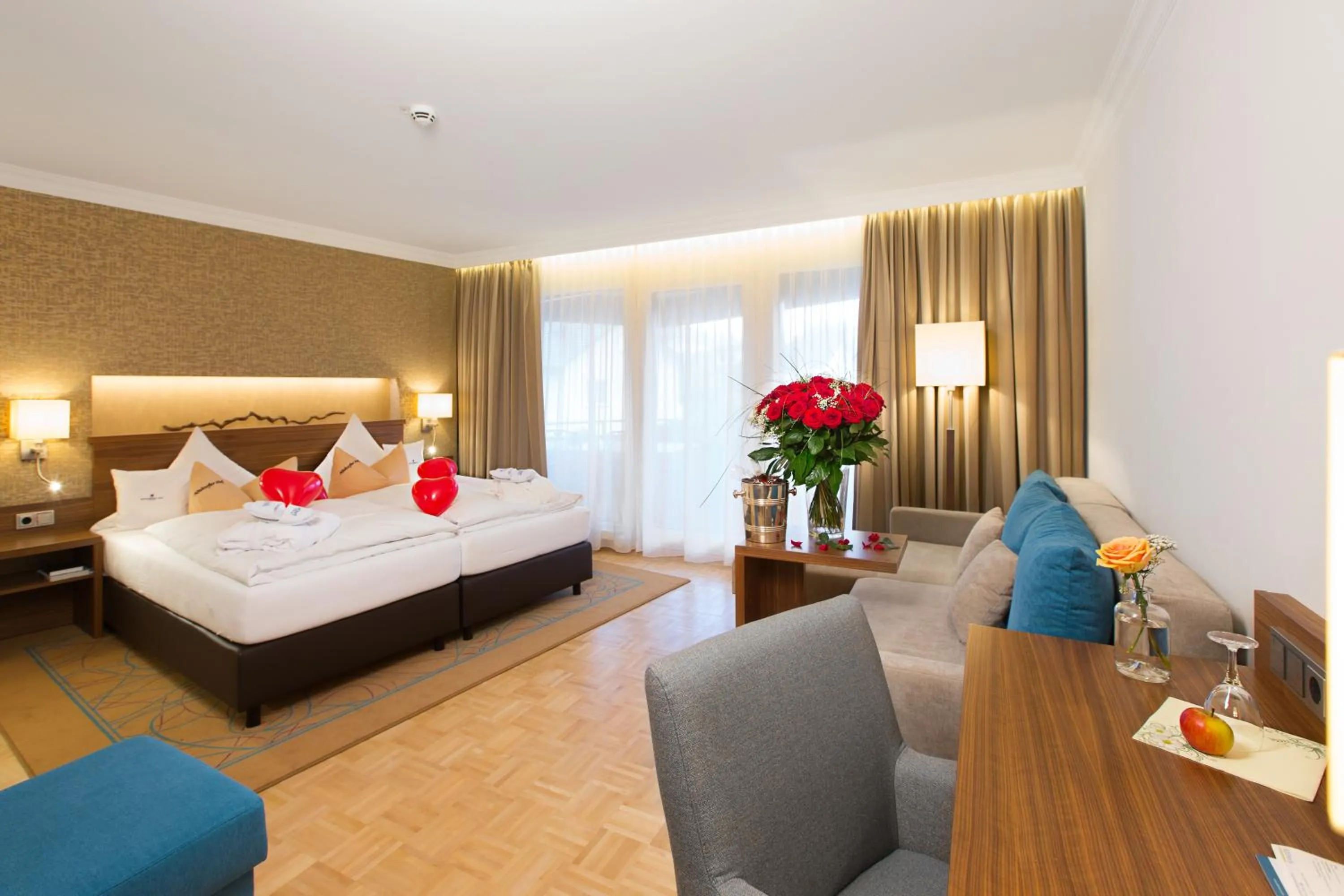 Photo of the whole room, Bed in AKZENT Hotel Restaurant Altdorfer Hof