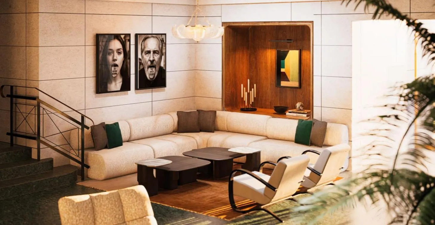 Lobby or reception in Hotel Bristol Berlin