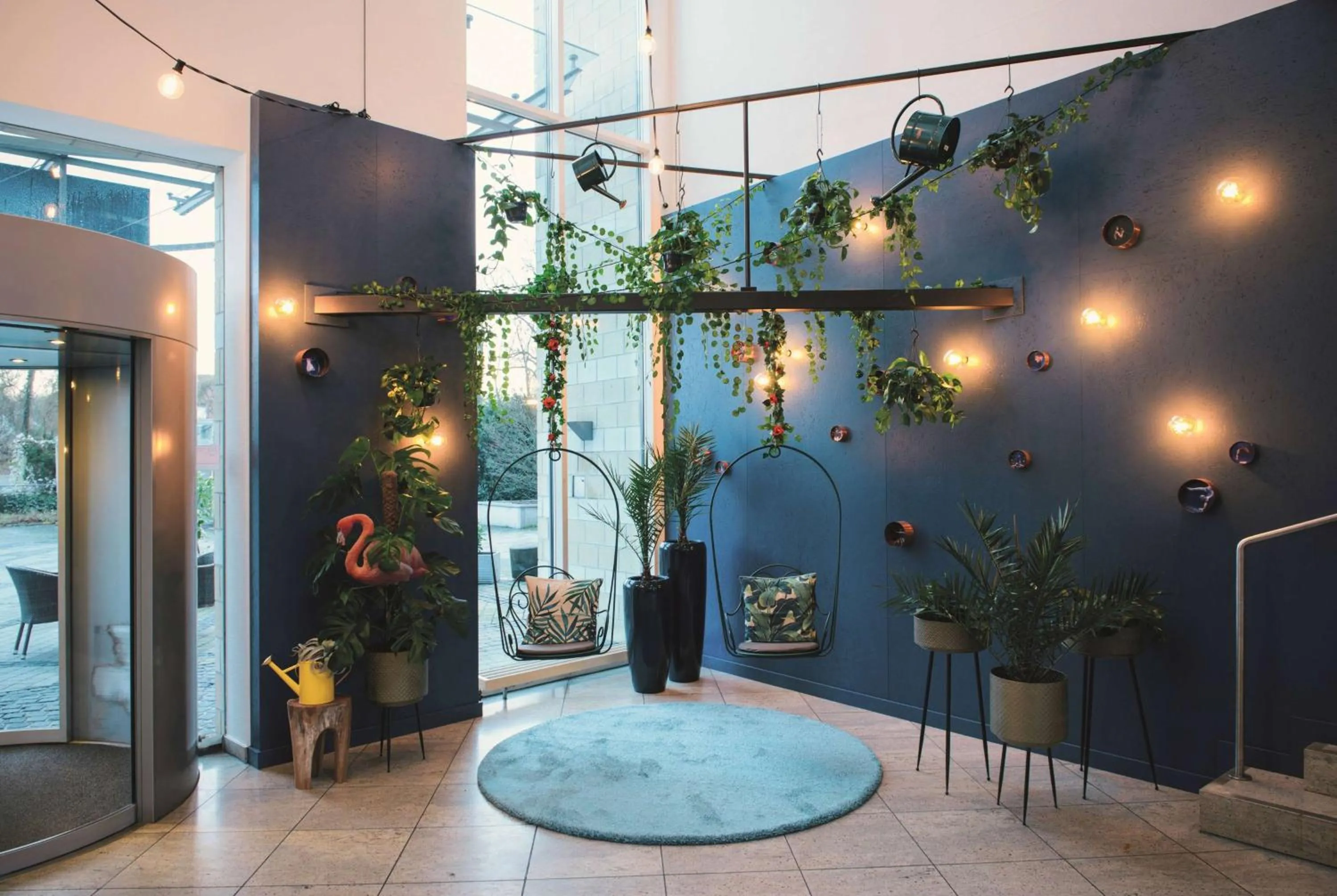 Lobby or reception in Vienna House Easy by Wyndham Bad Oeynhausen