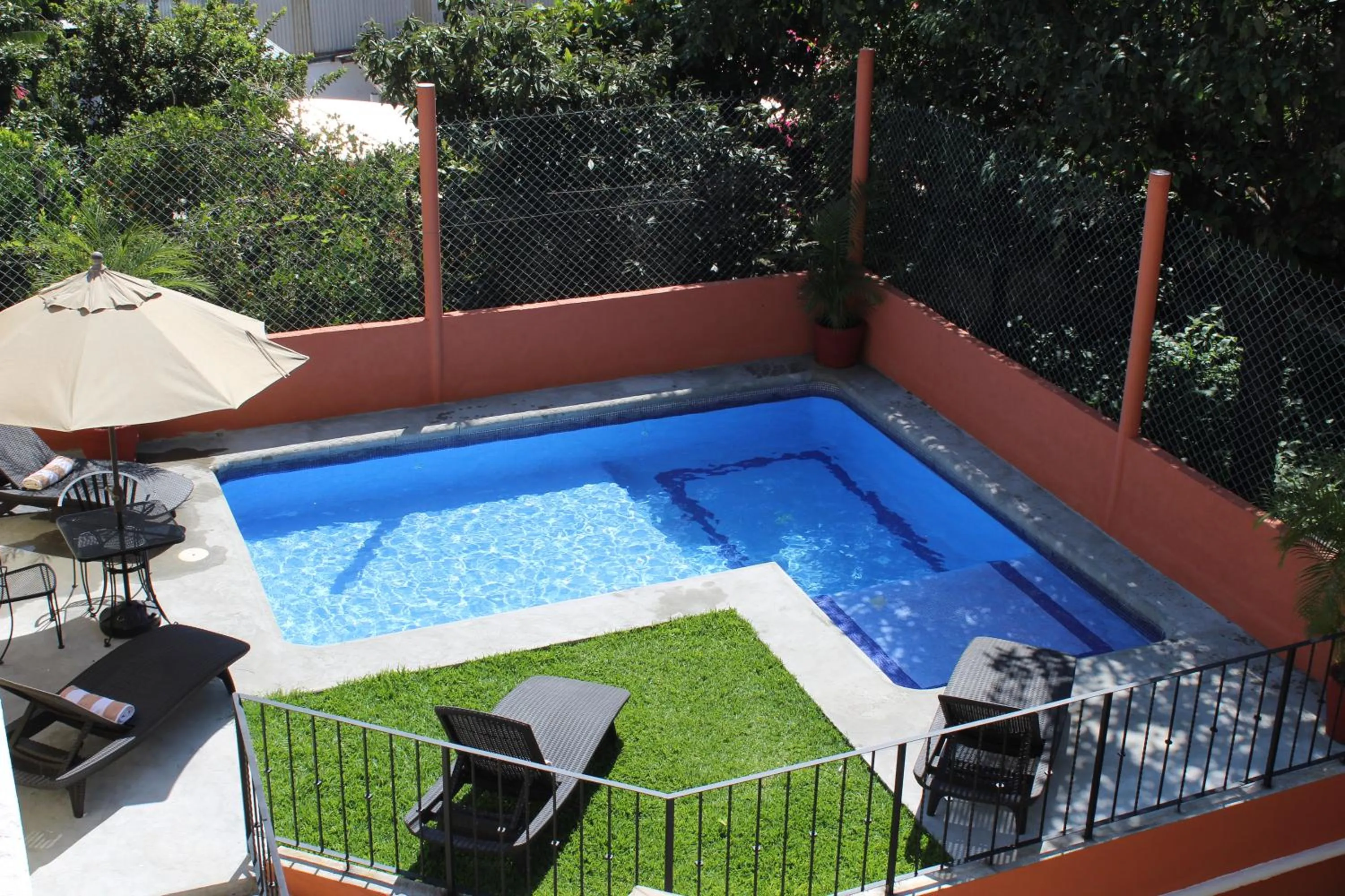 Swimming pool in Hotel Antigua Posada