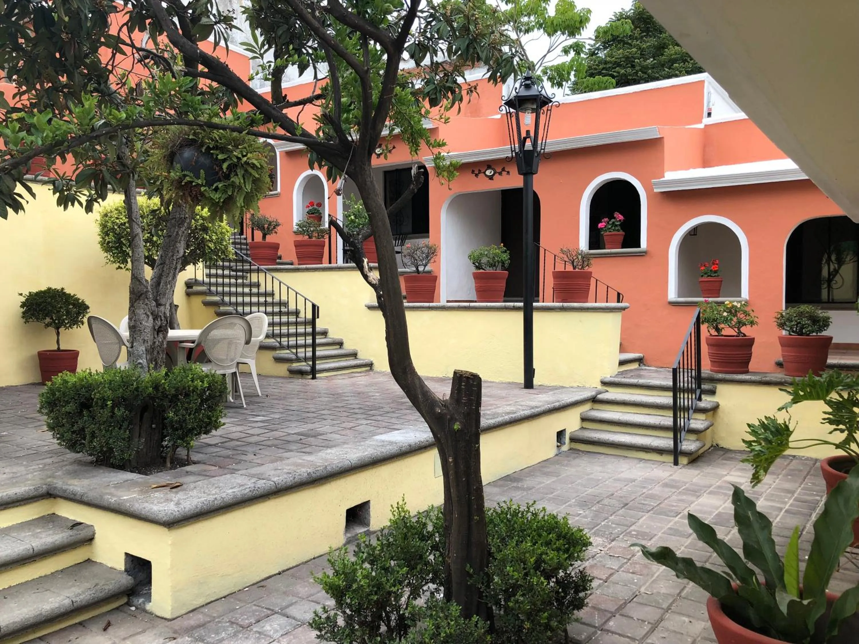 Property building in Hotel Antigua Posada