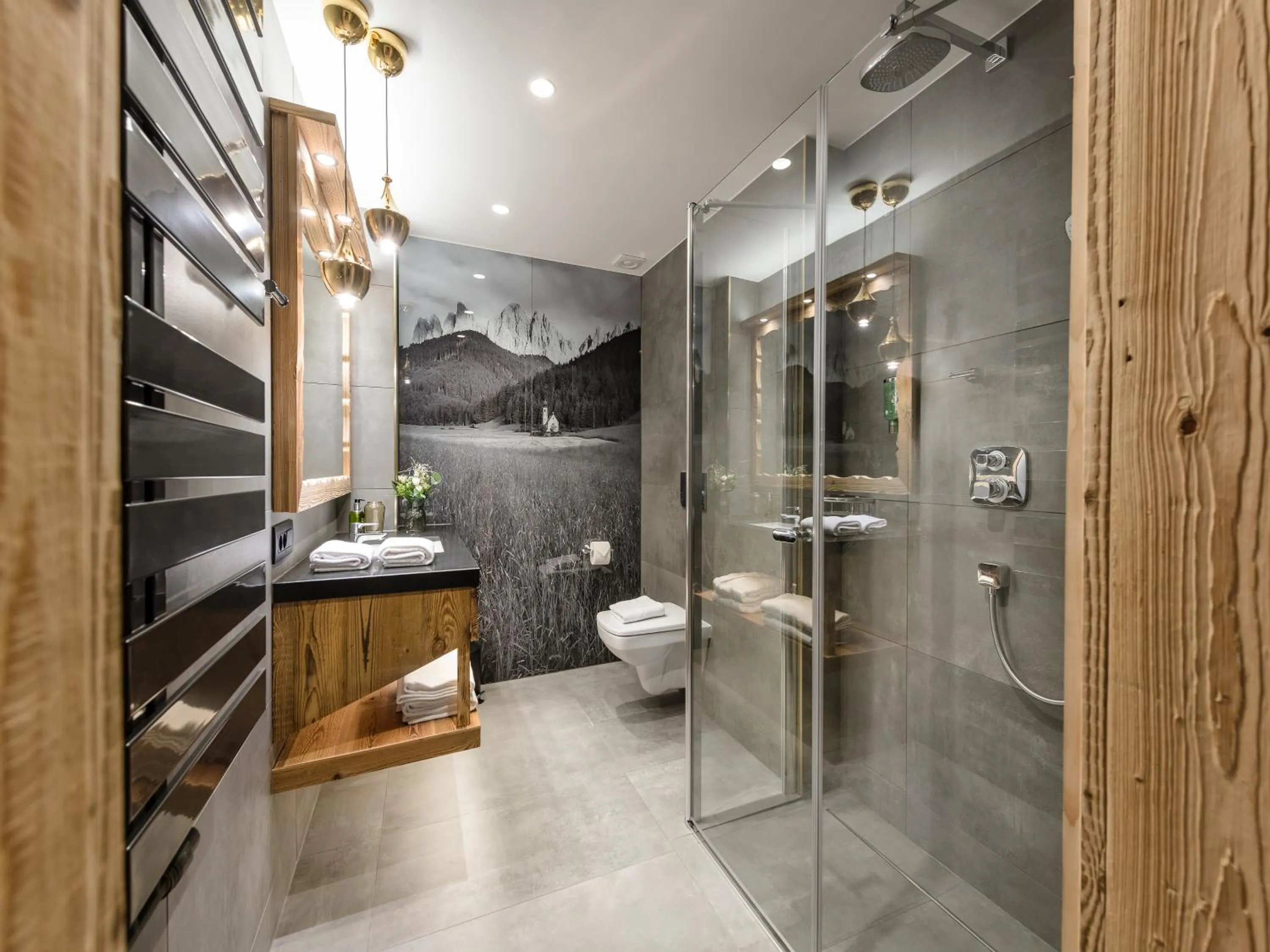 Bathroom in MONDI Hotel Tscherms