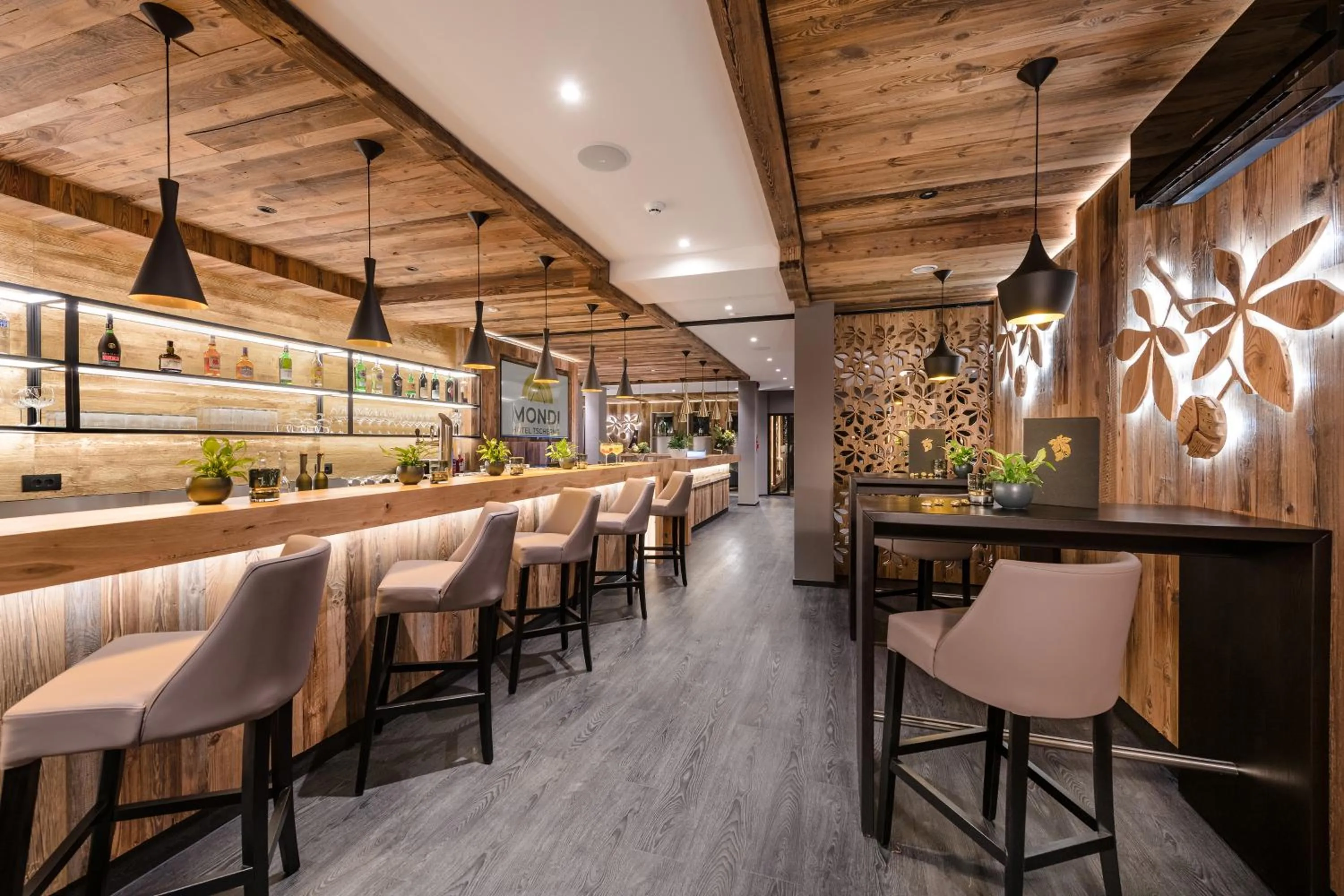 Lounge or bar in MONDI Hotel Tscherms