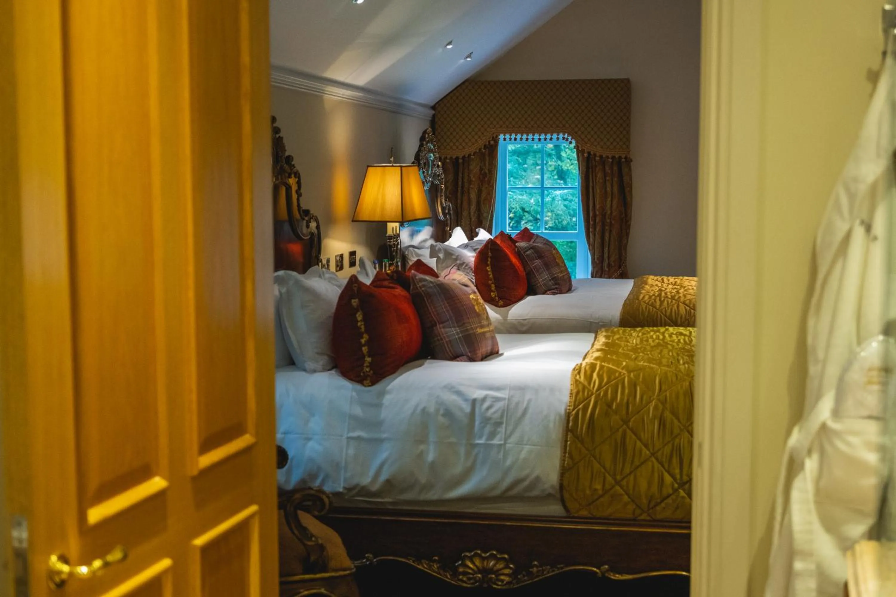 Bedroom, Bed in Trump MacLeod House & Lodge, Scotland