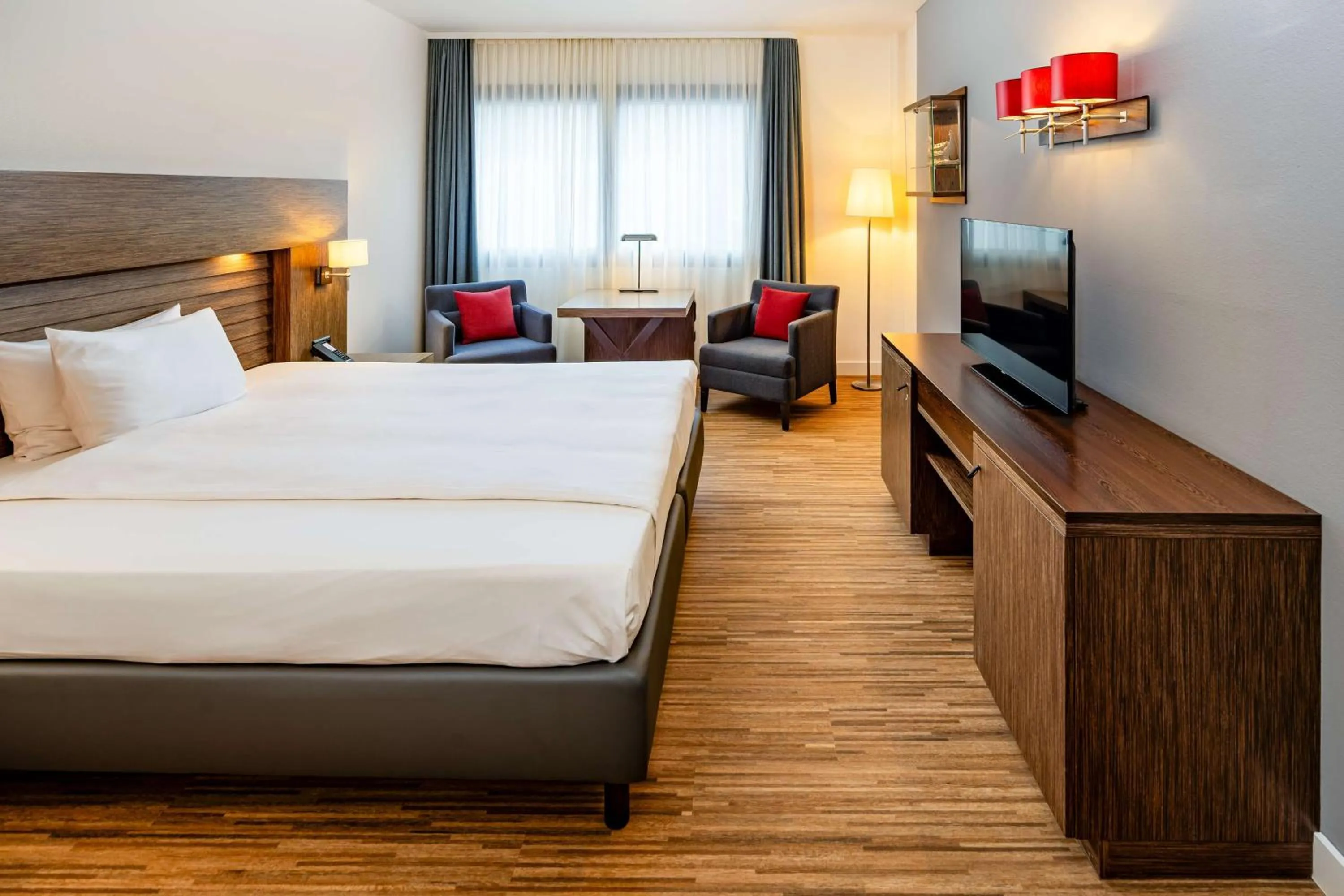 Bedroom, Bed in Park Plaza Trier