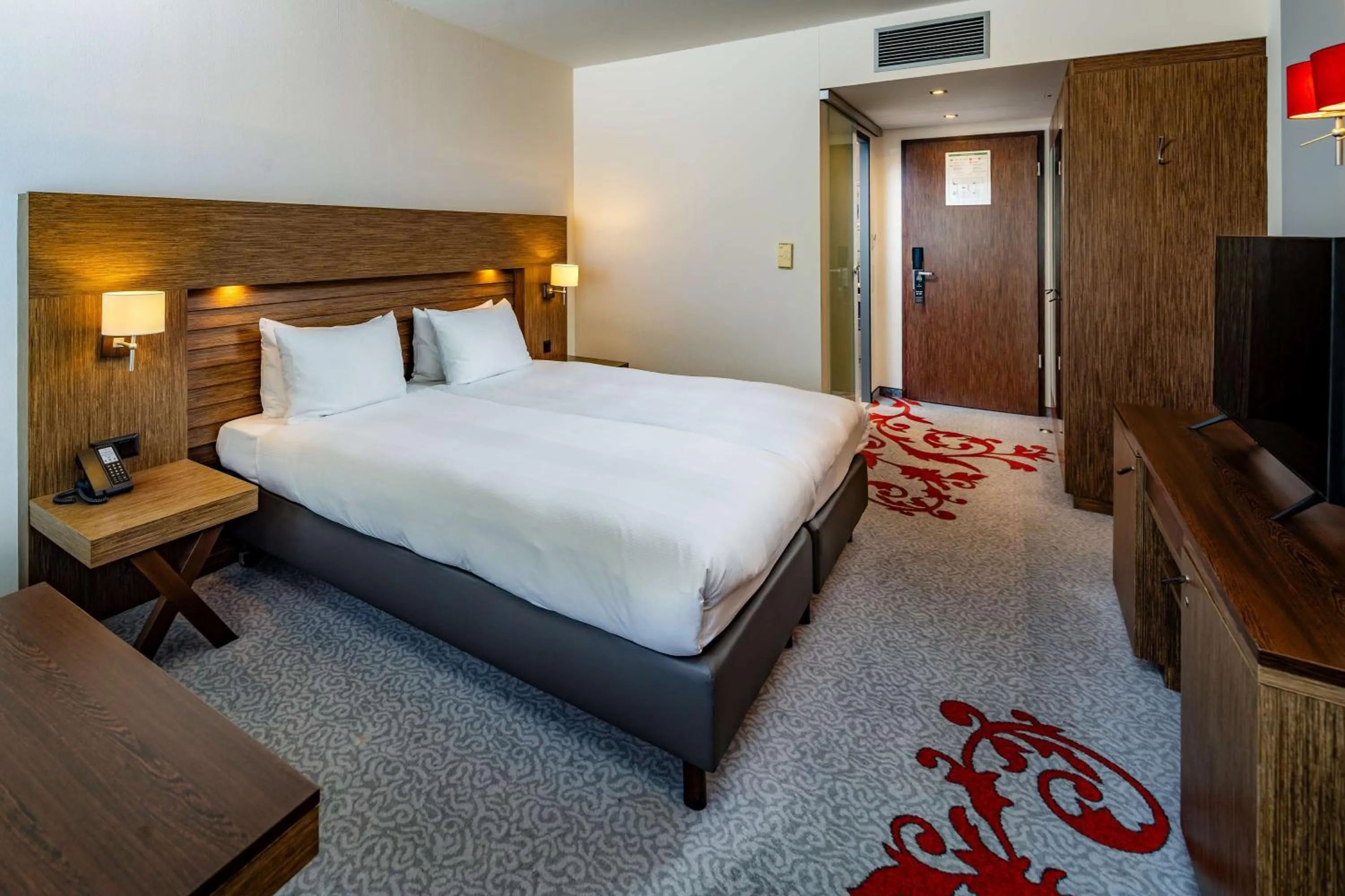 Bedroom, Bed in Park Plaza Trier