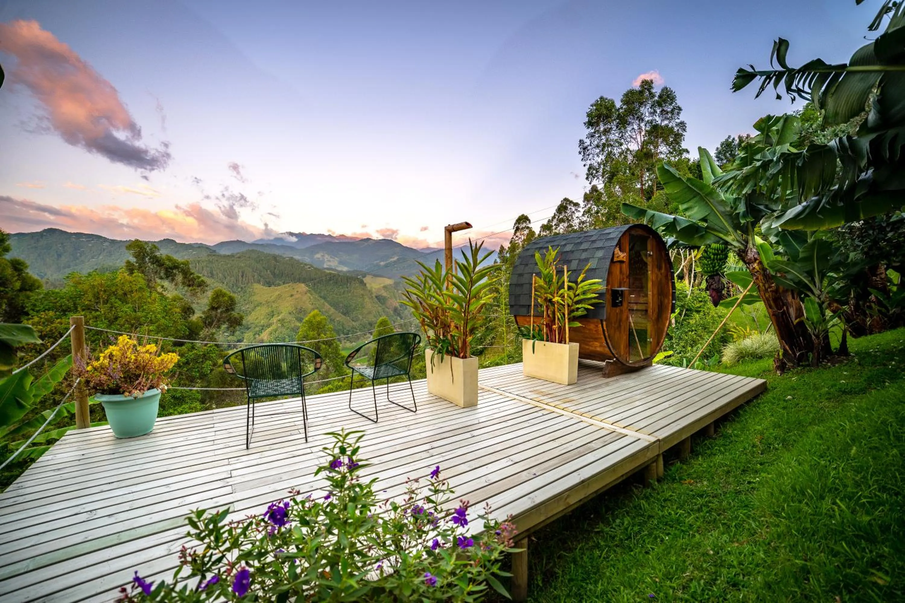 Mountain view in Hotel Kawa Mountain Retreat