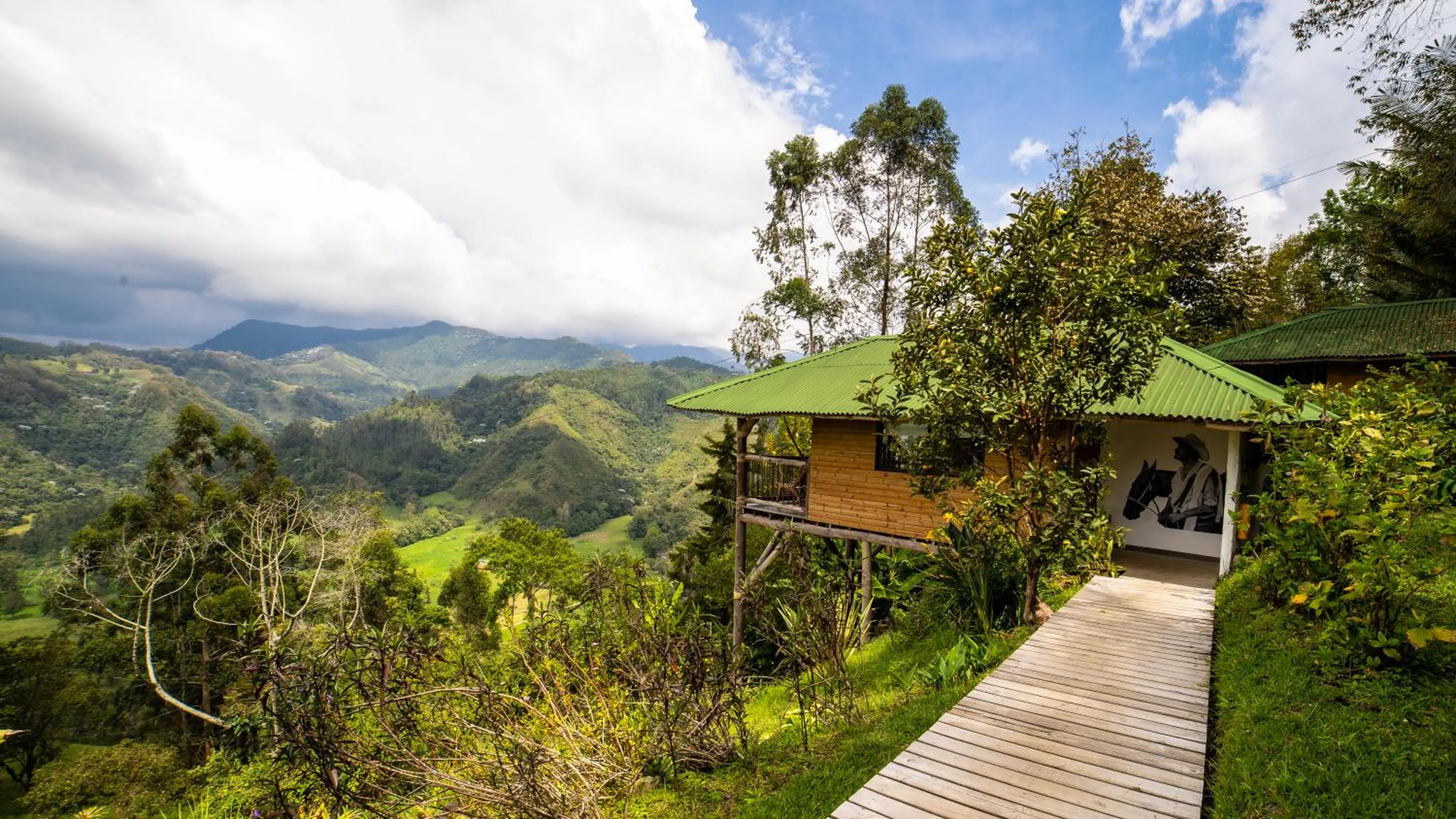 Natural landscape in Hotel Kawa Mountain Retreat