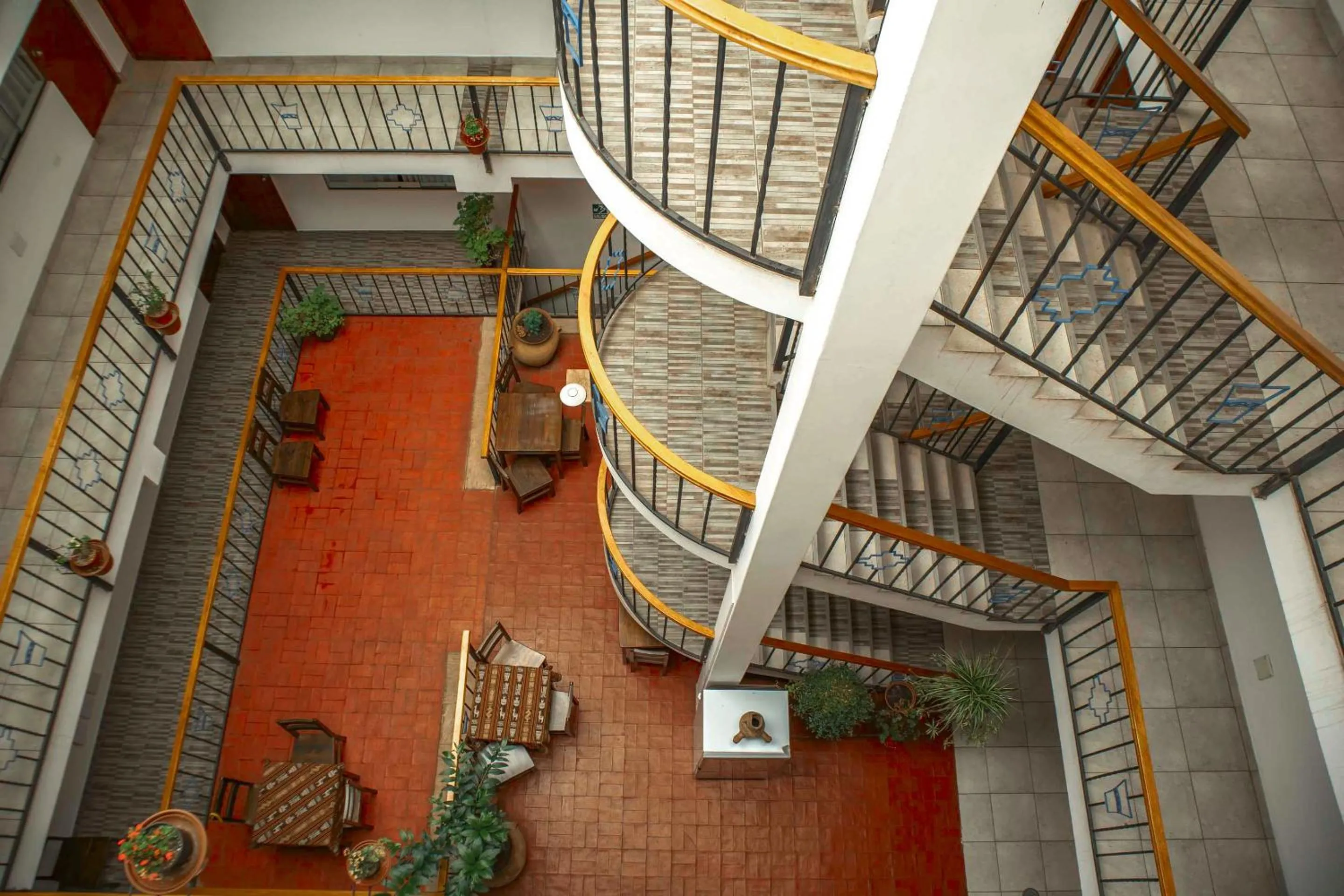 Patio in Hotel Del Prado Hometown