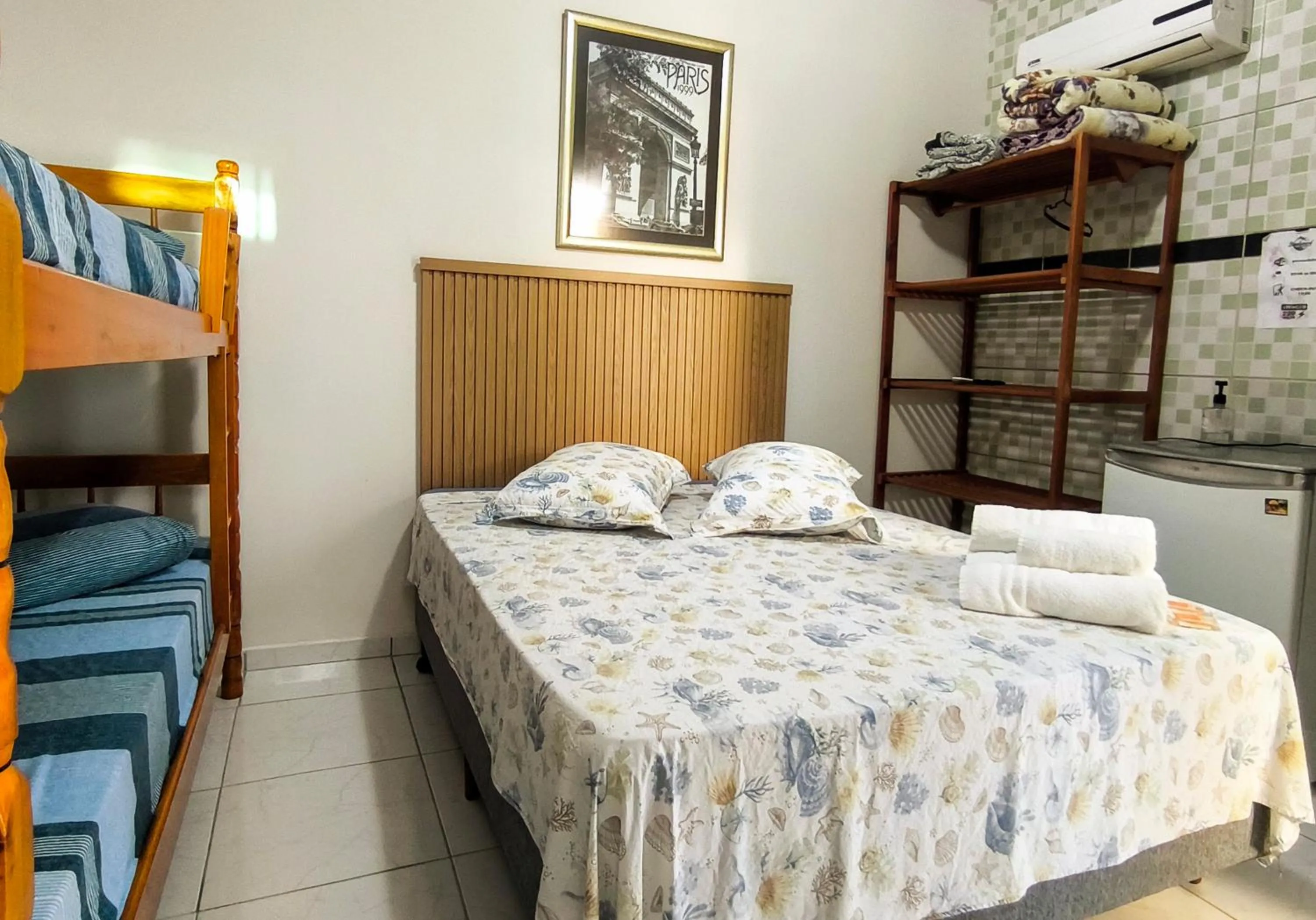 Bed in Hotel e Pousada Boulevard de Itapoa