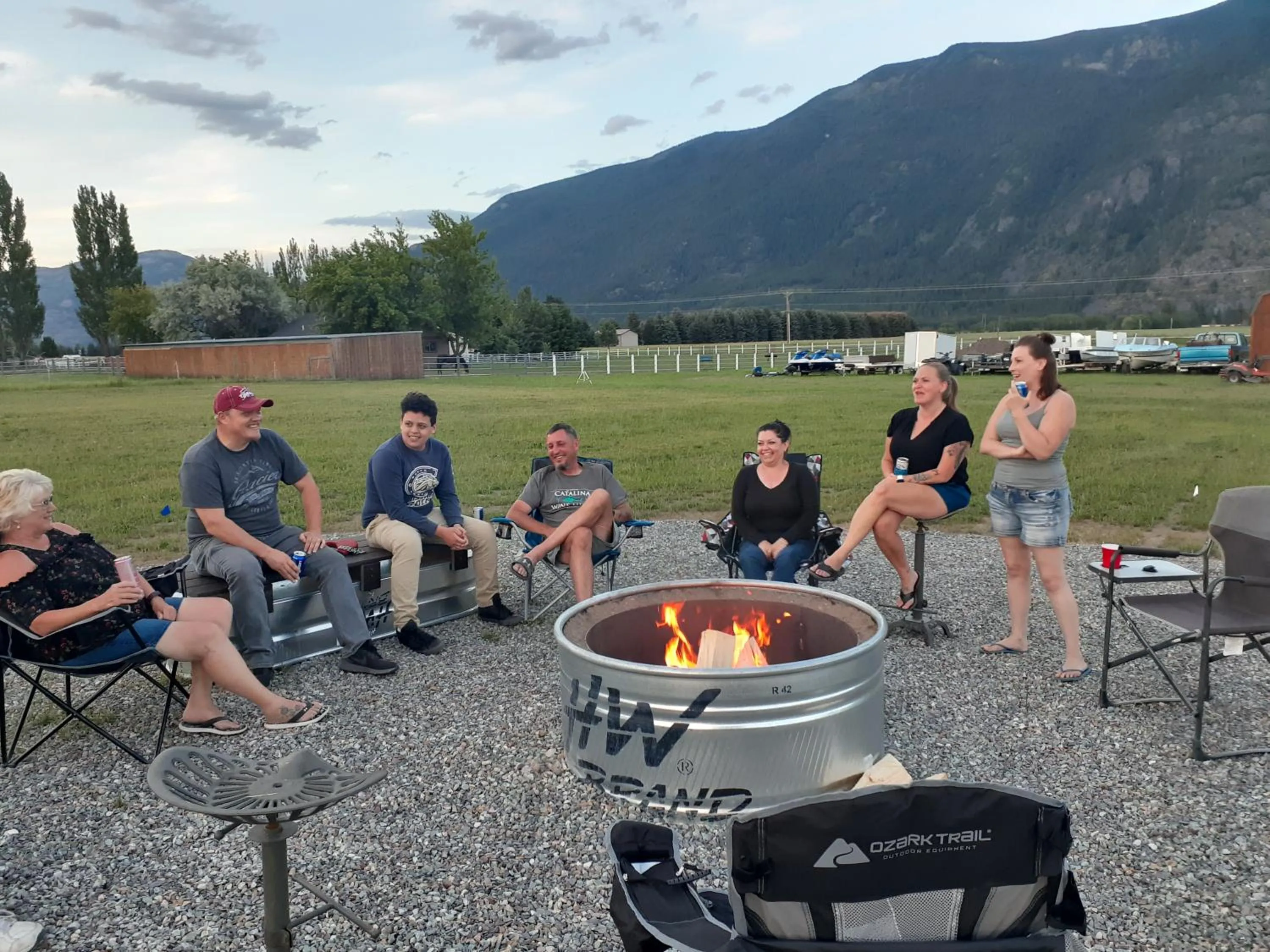 flat iron in Glacier Acres Guest Ranch