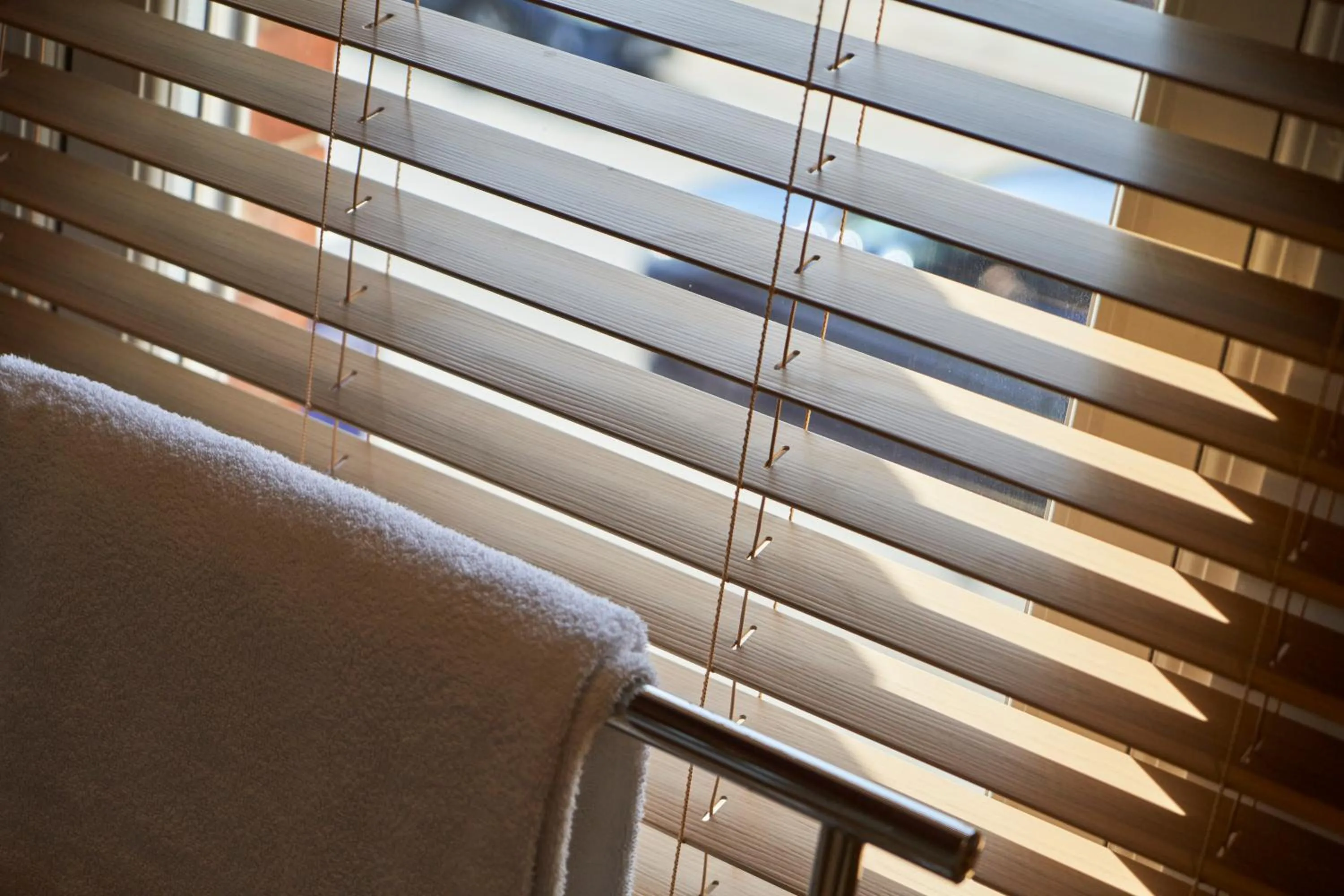 towels in Quilt and Croissants Guest House