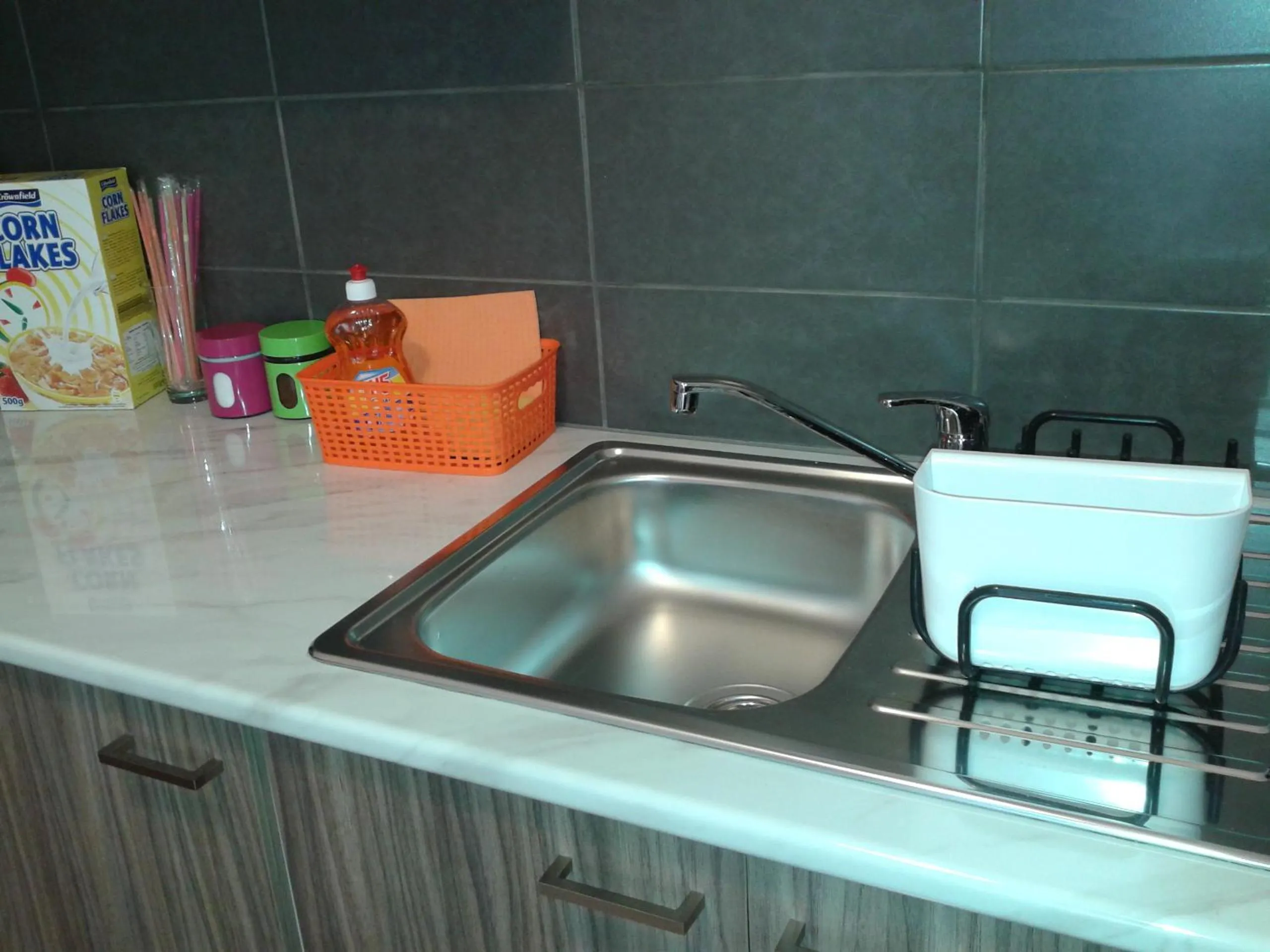 Kitchen or kitchenette in Elenapa Holiday Apartments