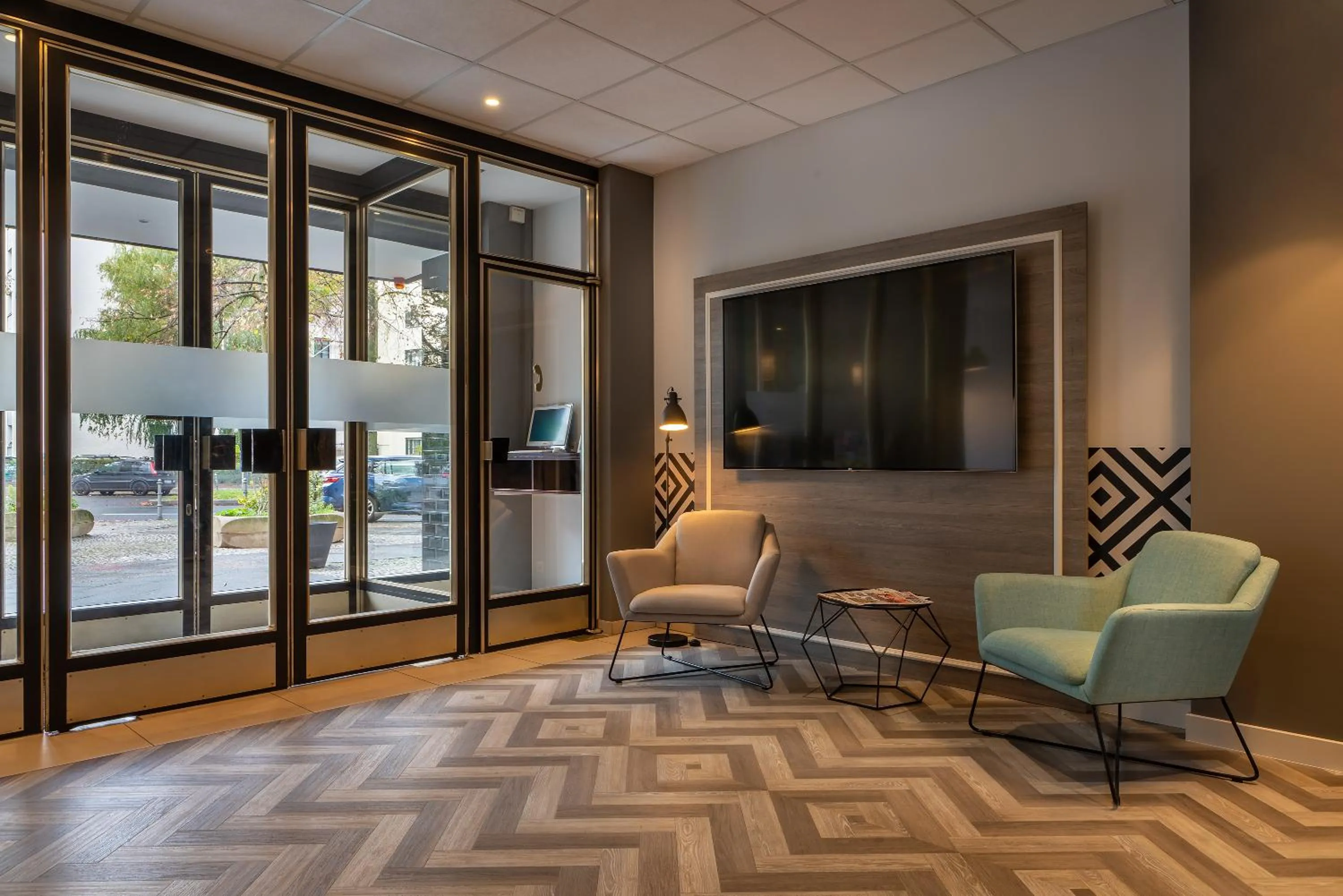 Lobby or reception in Yggotel Ravn