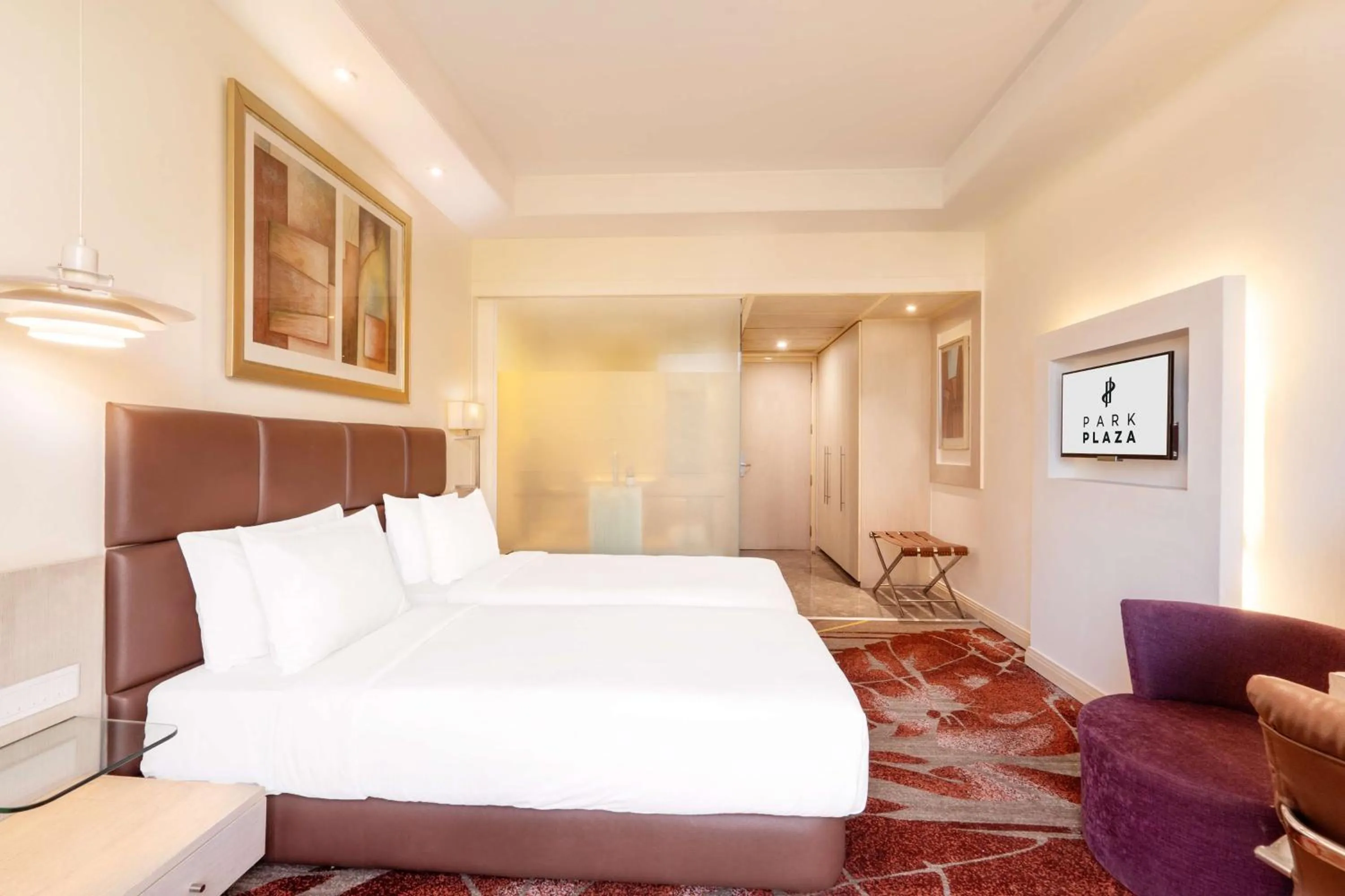 Bedroom, Bed in Park Plaza Faridabad