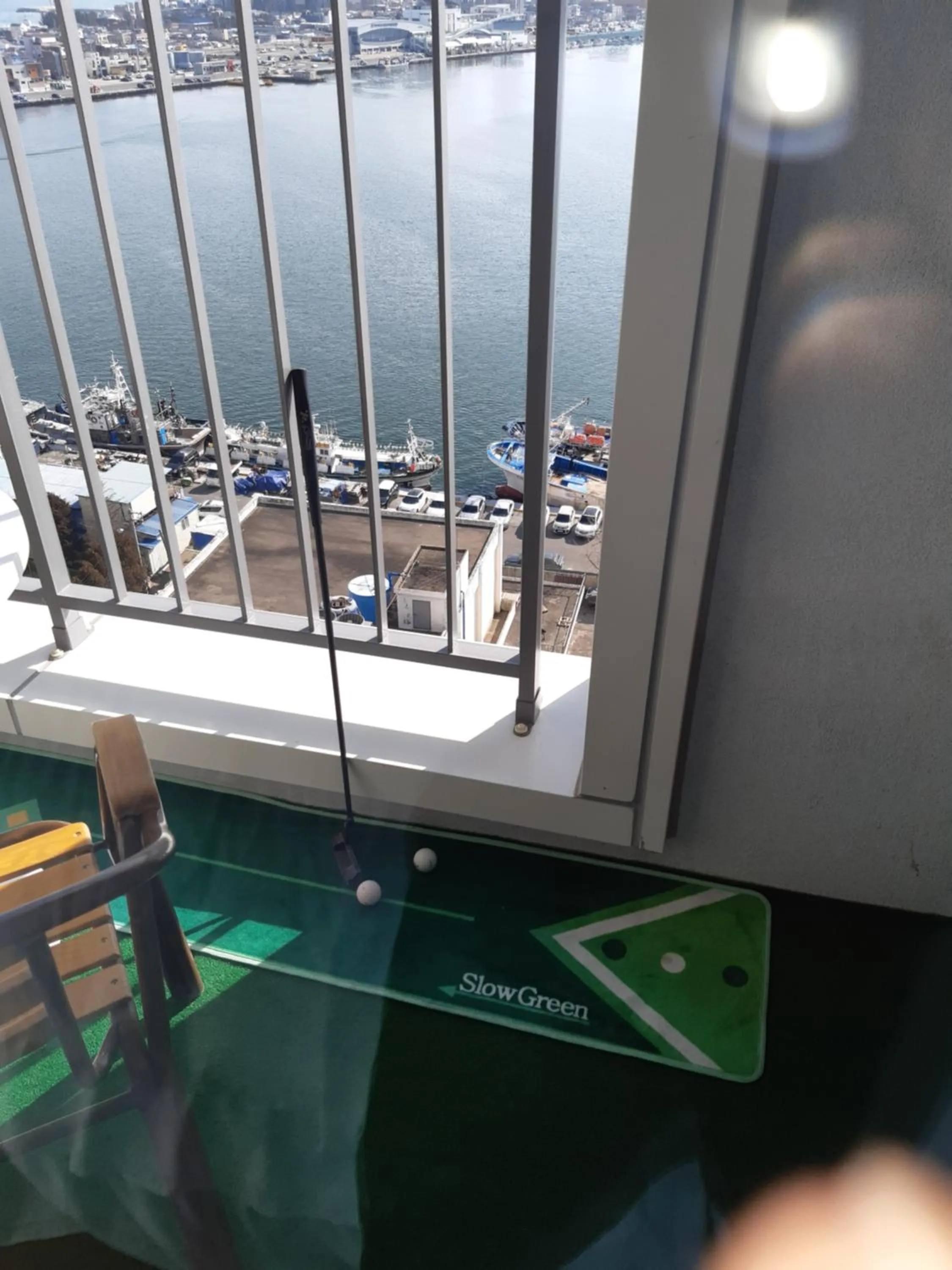 Balcony/Terrace in SunriseHotel JuniorSuite room11F Ocean view, Netflix O