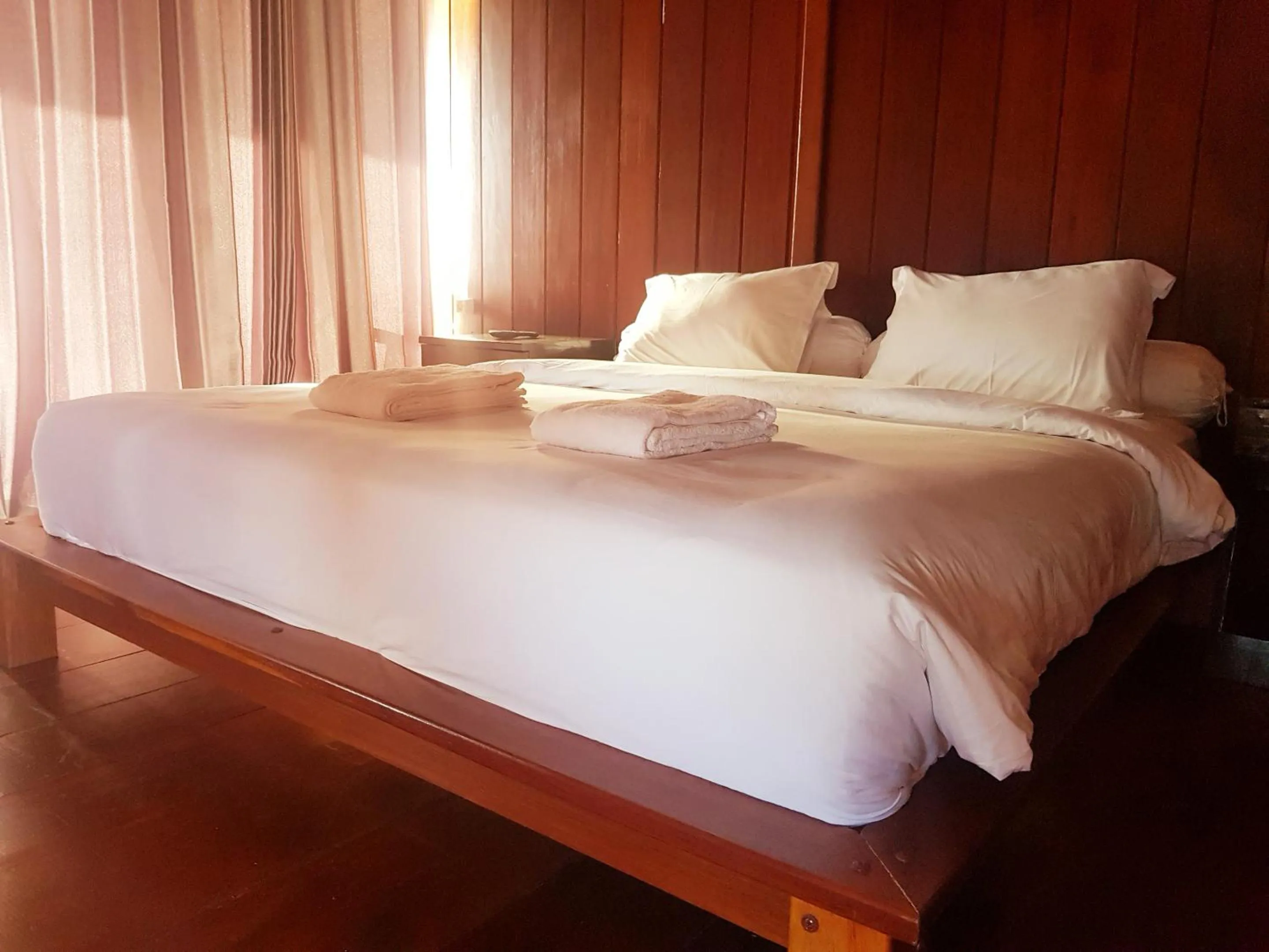 Bed in Korpak Villa & Resort Raja Ampat