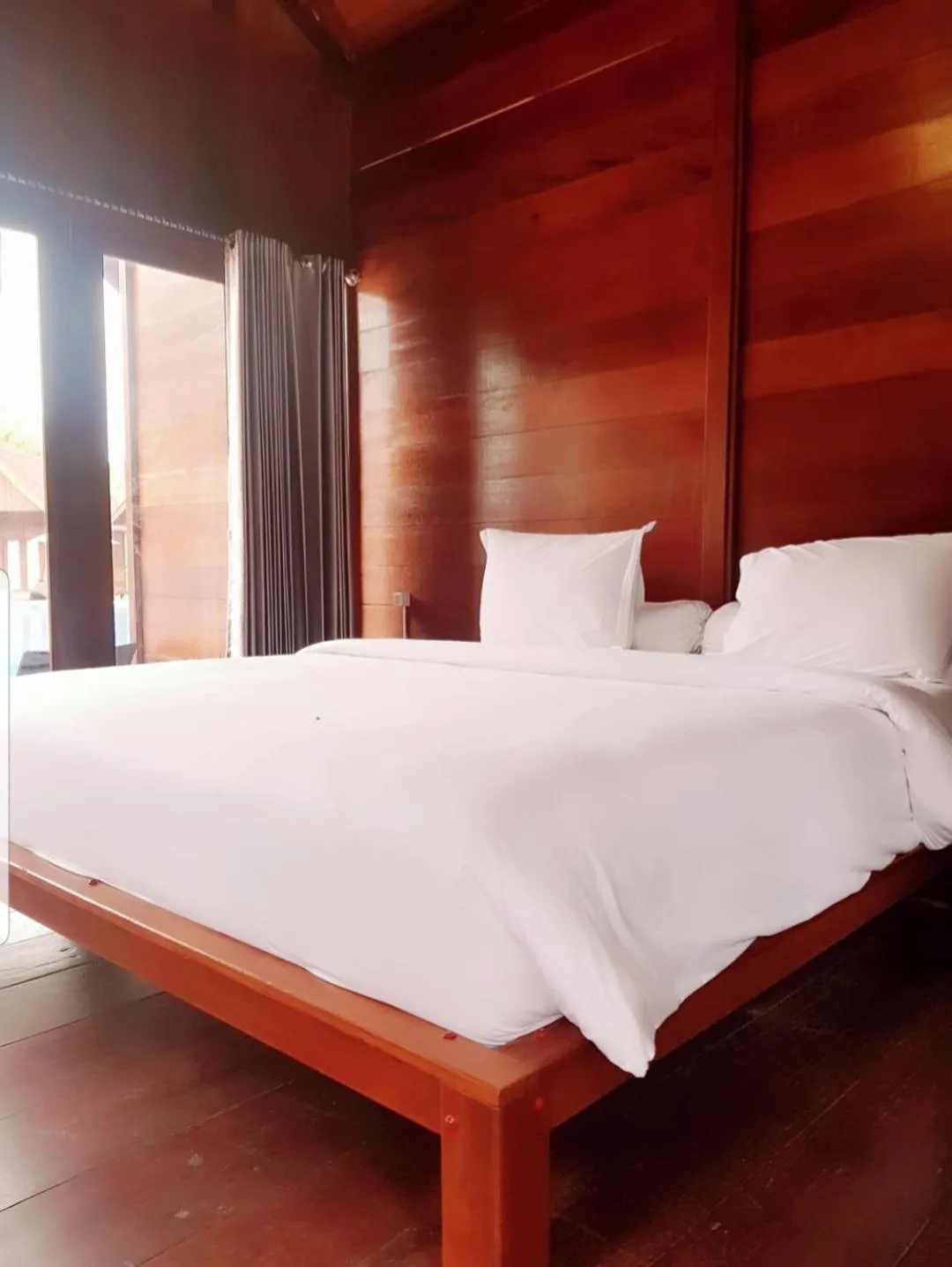 Bed in Korpak Villa & Resort Raja Ampat