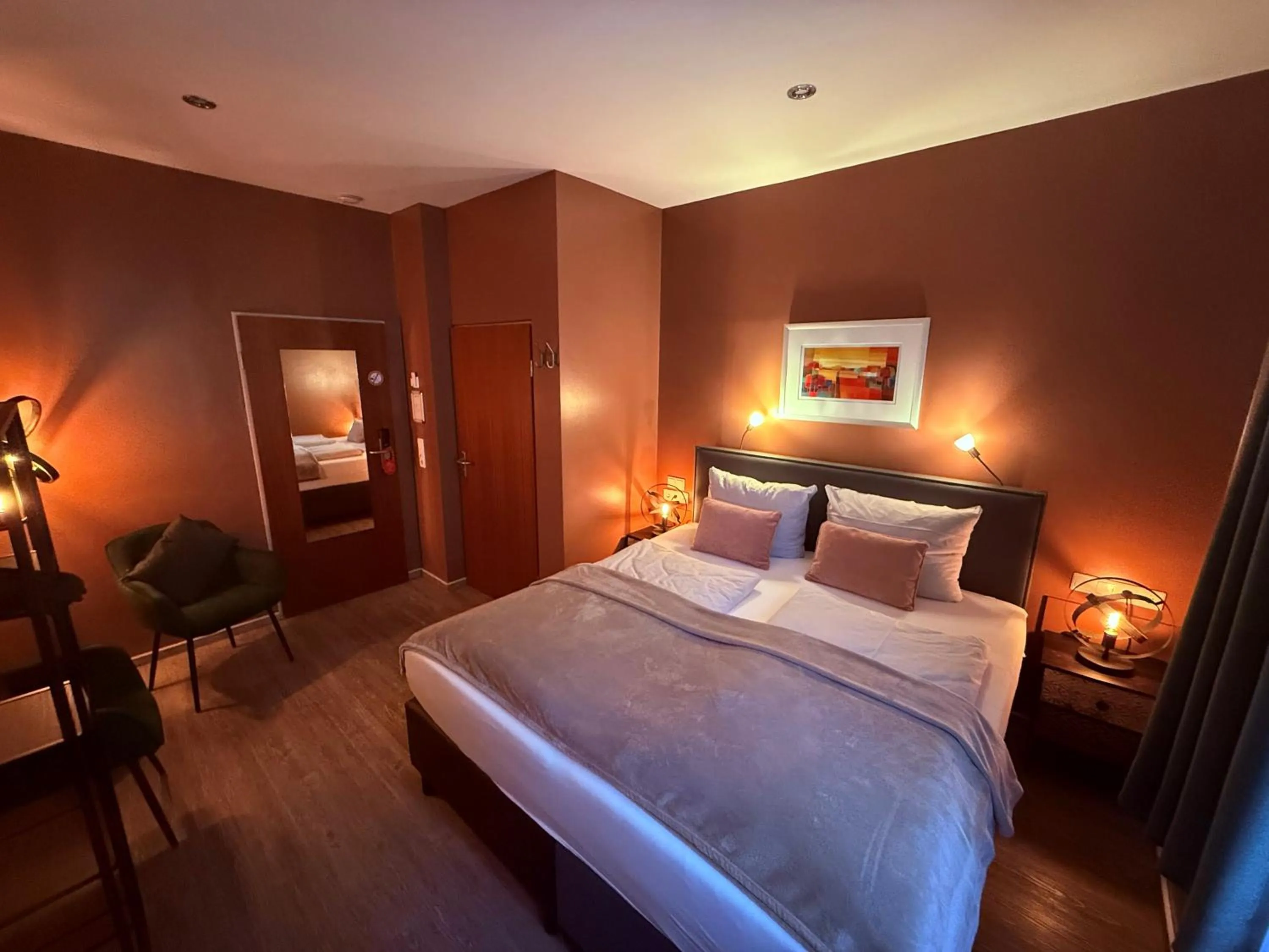 Bed in Hotel Bentheimer Hof