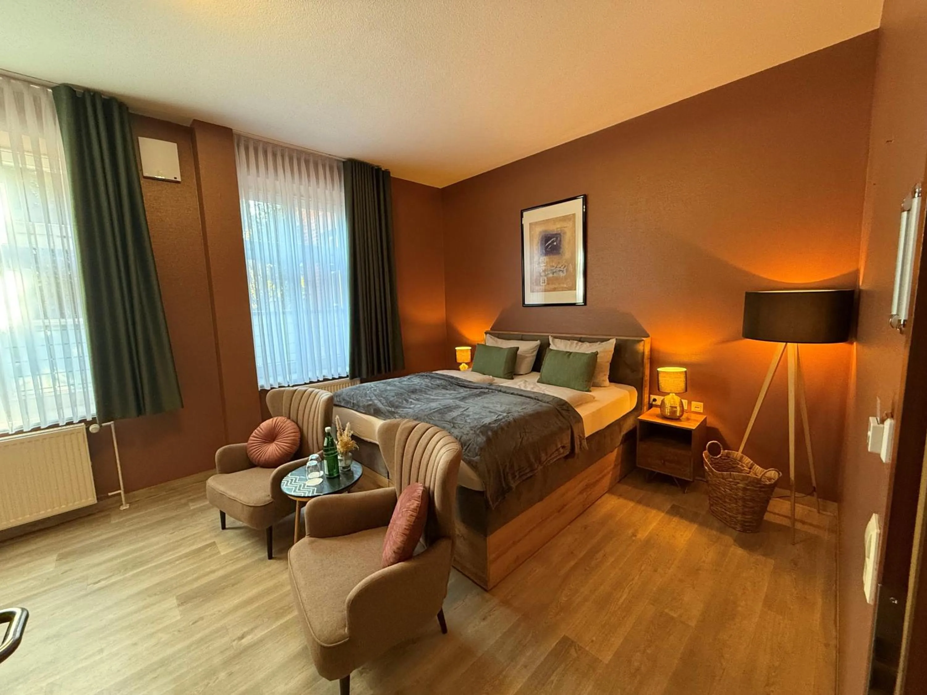 Bed in Hotel Bentheimer Hof