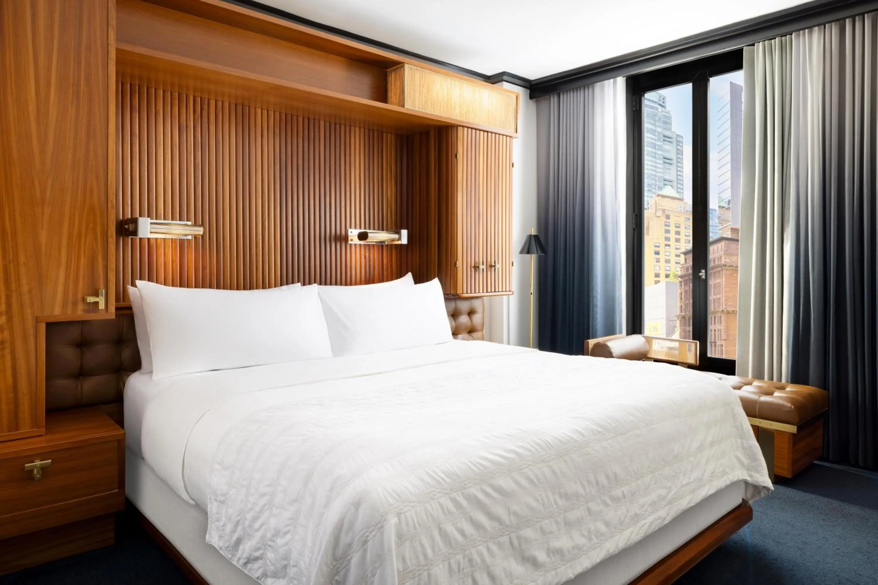 Bed in Le Meridien New York, Central Park