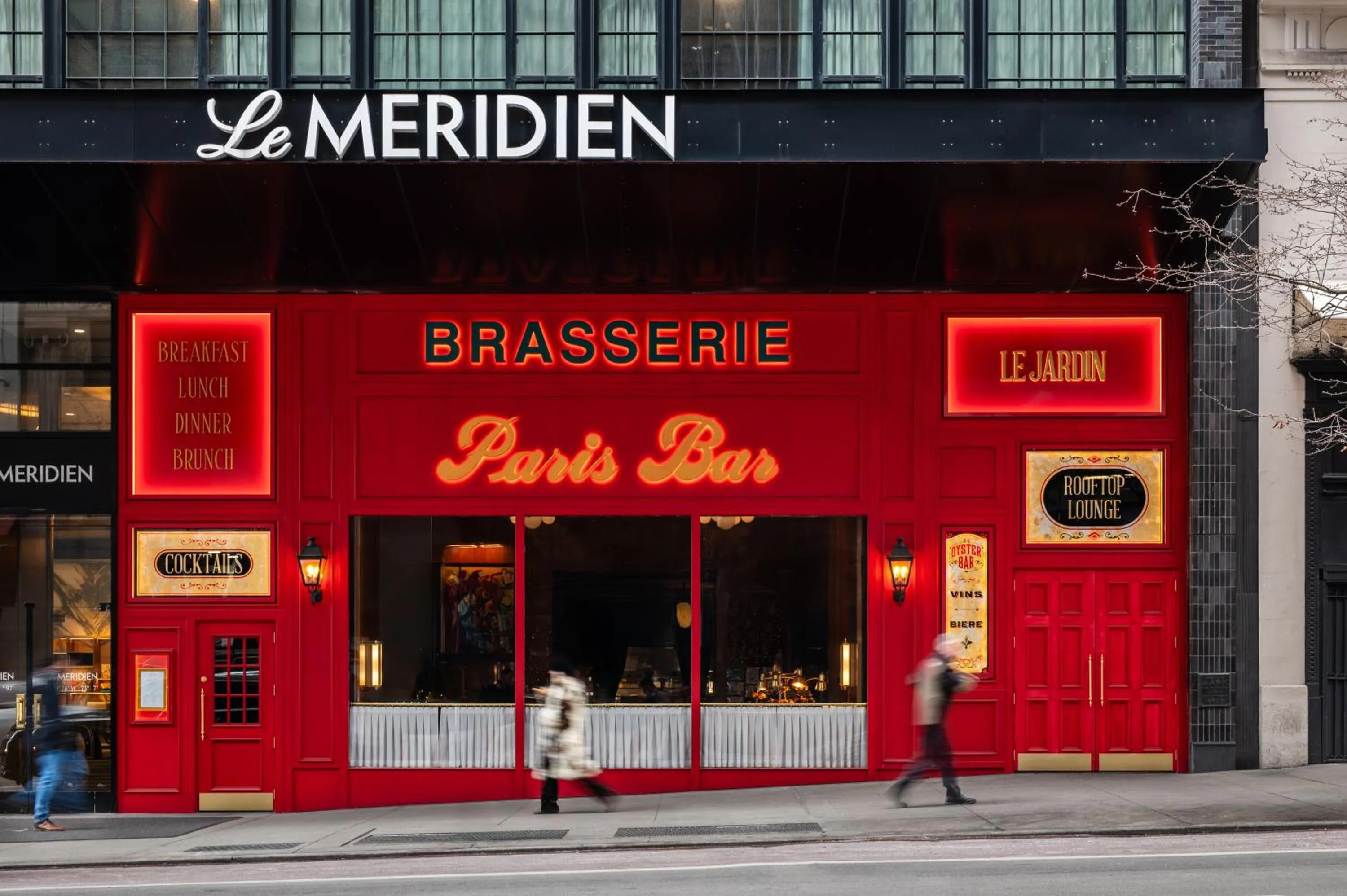 Facade/entrance in Le Meridien New York, Central Park